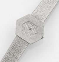 Schmuck-Damenarmbanduhr von Piaget aus den 1970er Jahren