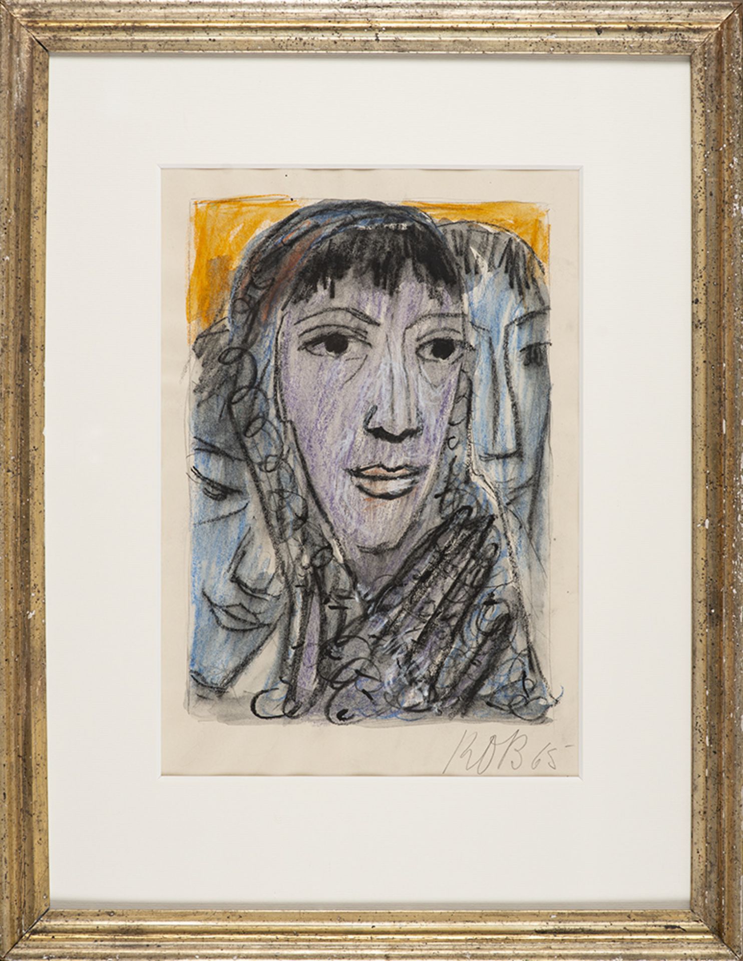 Kate Diehn-Bitt – Frauenbildnis, 1965. - Bild 2 aus 4