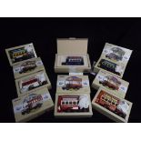 6 x Corgi Thornycroft Buses. Models Numbers are 96985/89/91/93/94 & 96, Yelloways Sheffield, General