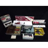 Die-cast Vehicle Collectors. Hasbro Truck with Scrabble Game, EFE Rank Hovis Story Triple Pack,