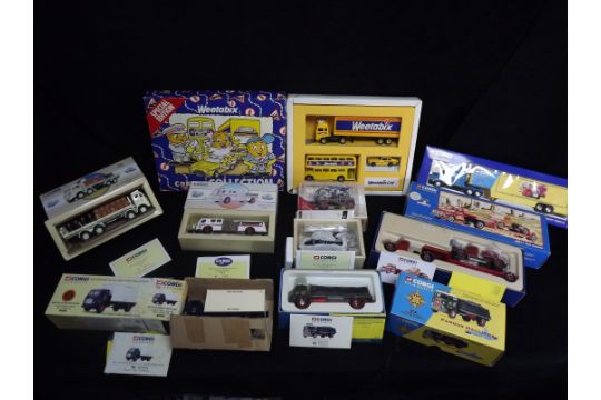 Corgi Commercial Collection. Weetabix Special Addition 1989 Triple Pack, 56001 Mobile Road Show - Image 1 of 6