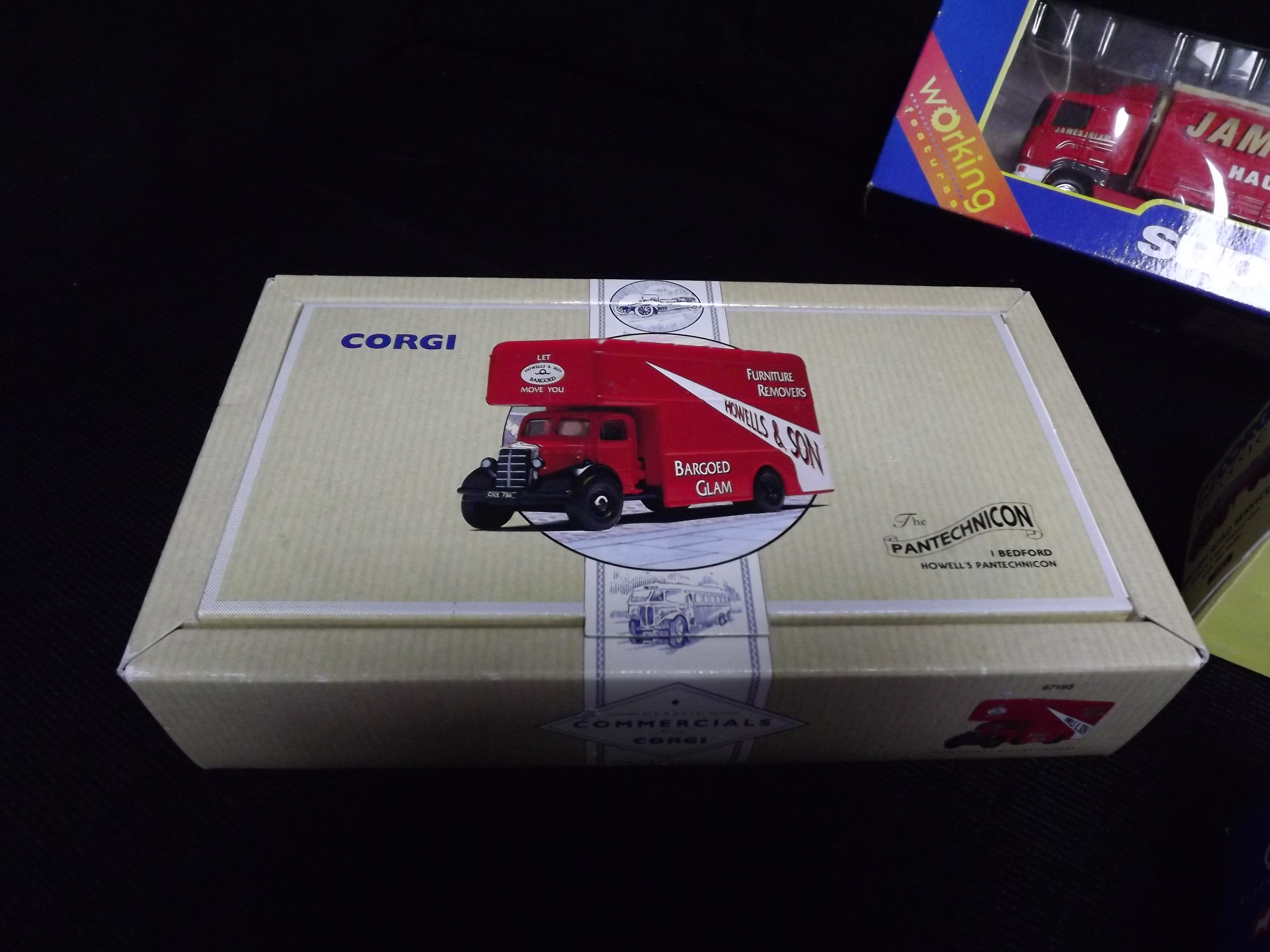 6 x Corgi Commercials. 59509 Superhaulers James Irlam Scania Curtainside, 59519 Cadbury Boost Bike - Image 3 of 5