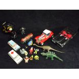 Hong Kong and Japan Toy Collection. Taito Battery operated Hot Rod plastic with metal fittings '