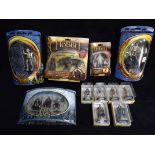 JRR Tolkien / New Line Cinema collection. 4 x Vivid Imaginations figure sets, 2 x 'Return of the