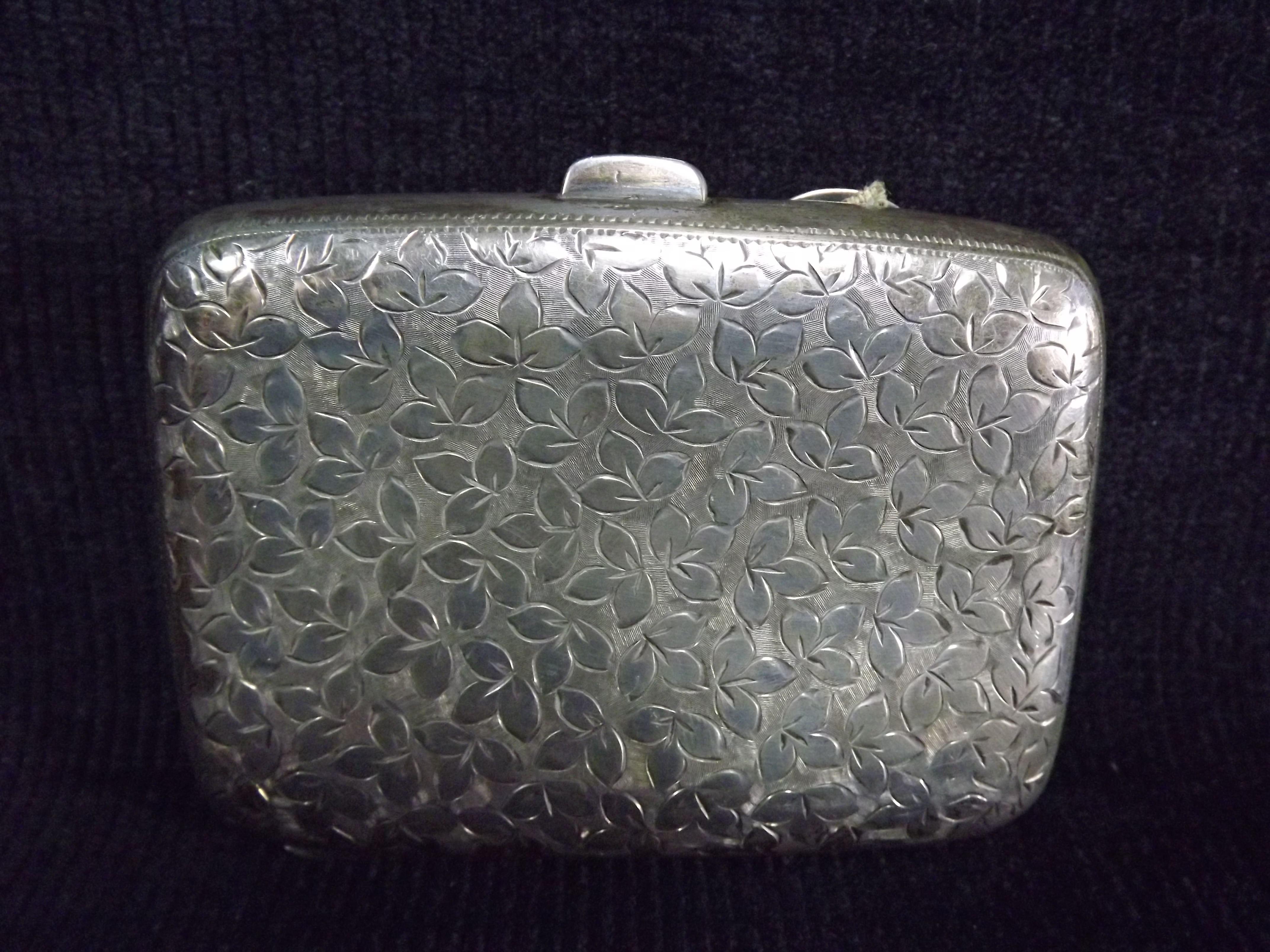 3 x Sterling Silver Smoking Cases. 2 x Vesta or Match Holders and a Cigarette Case. Maker on - Image 2 of 9