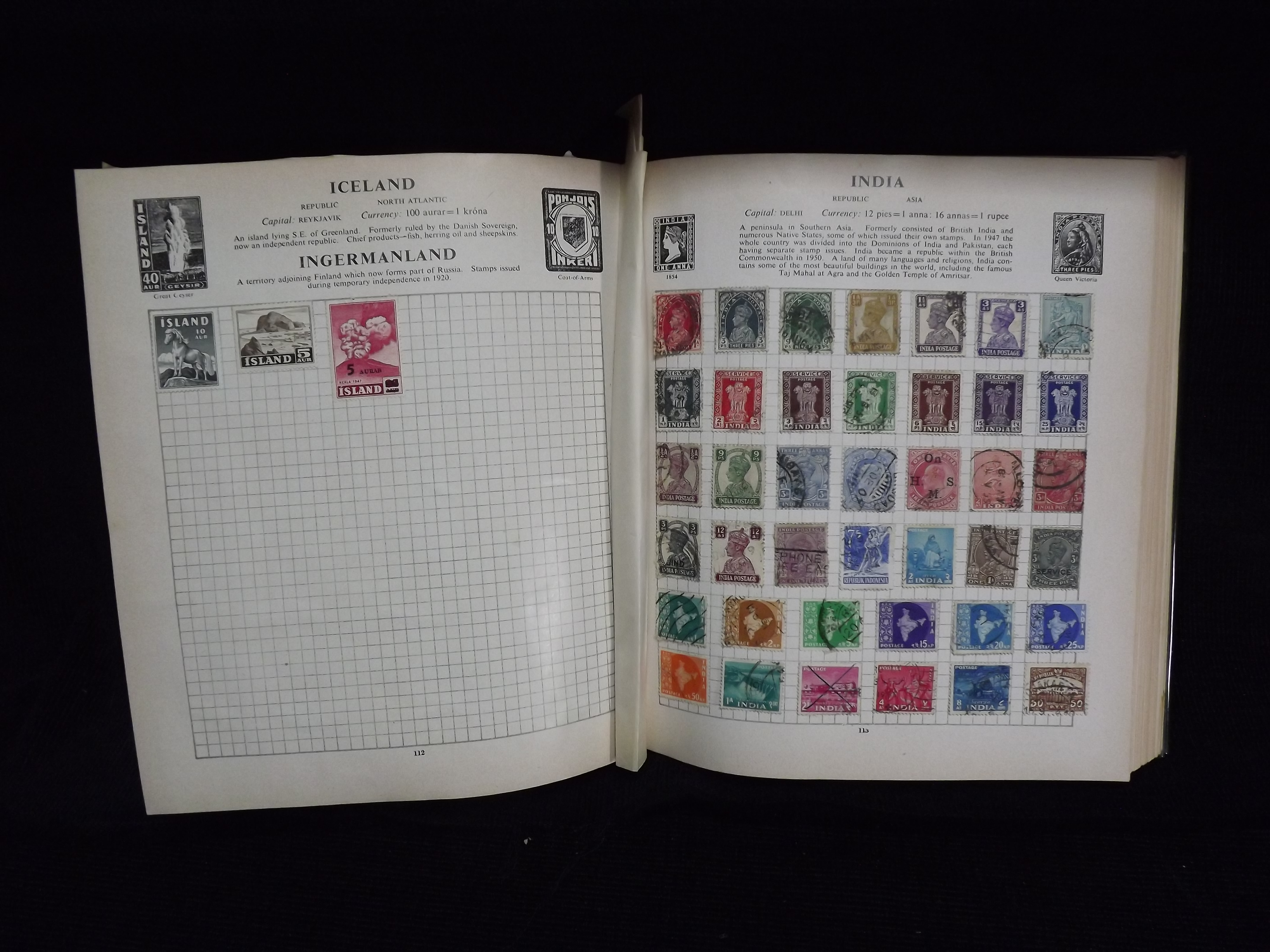 GB & Worldwide Mint & Used Stamp collection with Price Guide and Collector Books. 19th and 20th - Image 56 of 100
