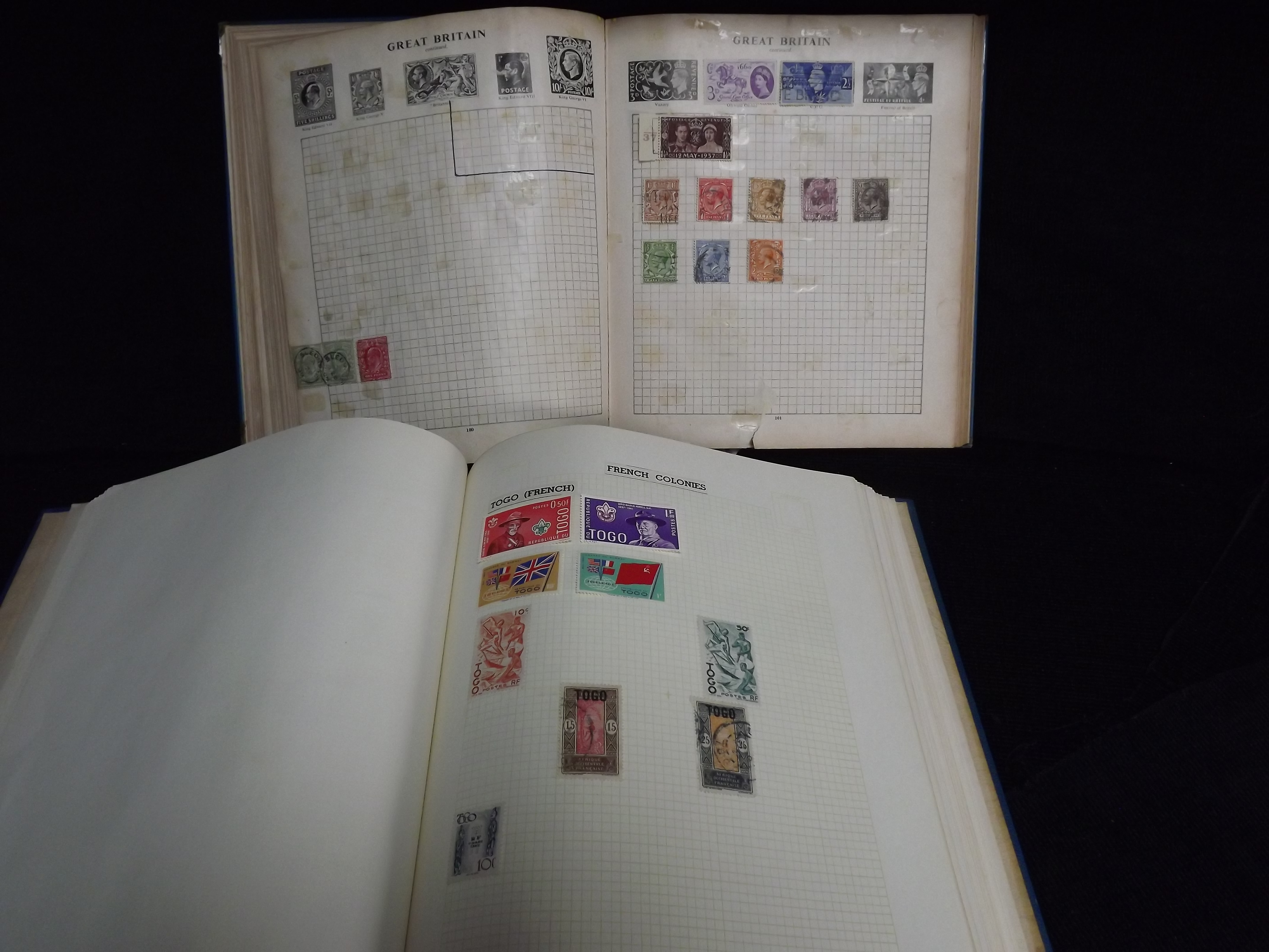 3 x Albums of World, GB and Commonwealth Stamps. Report - Mixed mint and used collection housed in a - Image 28 of 65