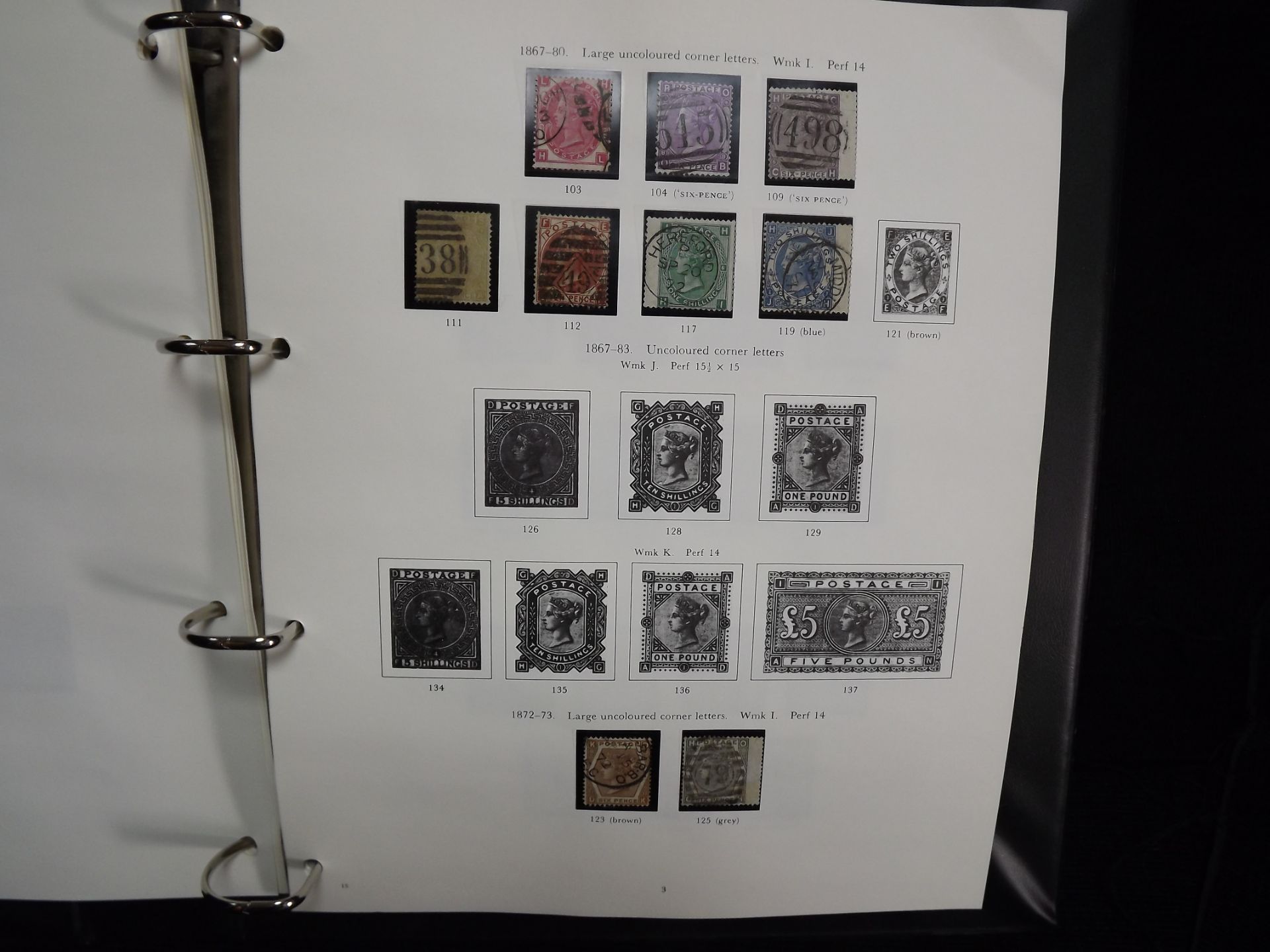 Great British Stanley Gibbons Stamp Album. Volume 1 - Pre-Decimal Issues 1840 - 1970. Penny Black - Image 5 of 34