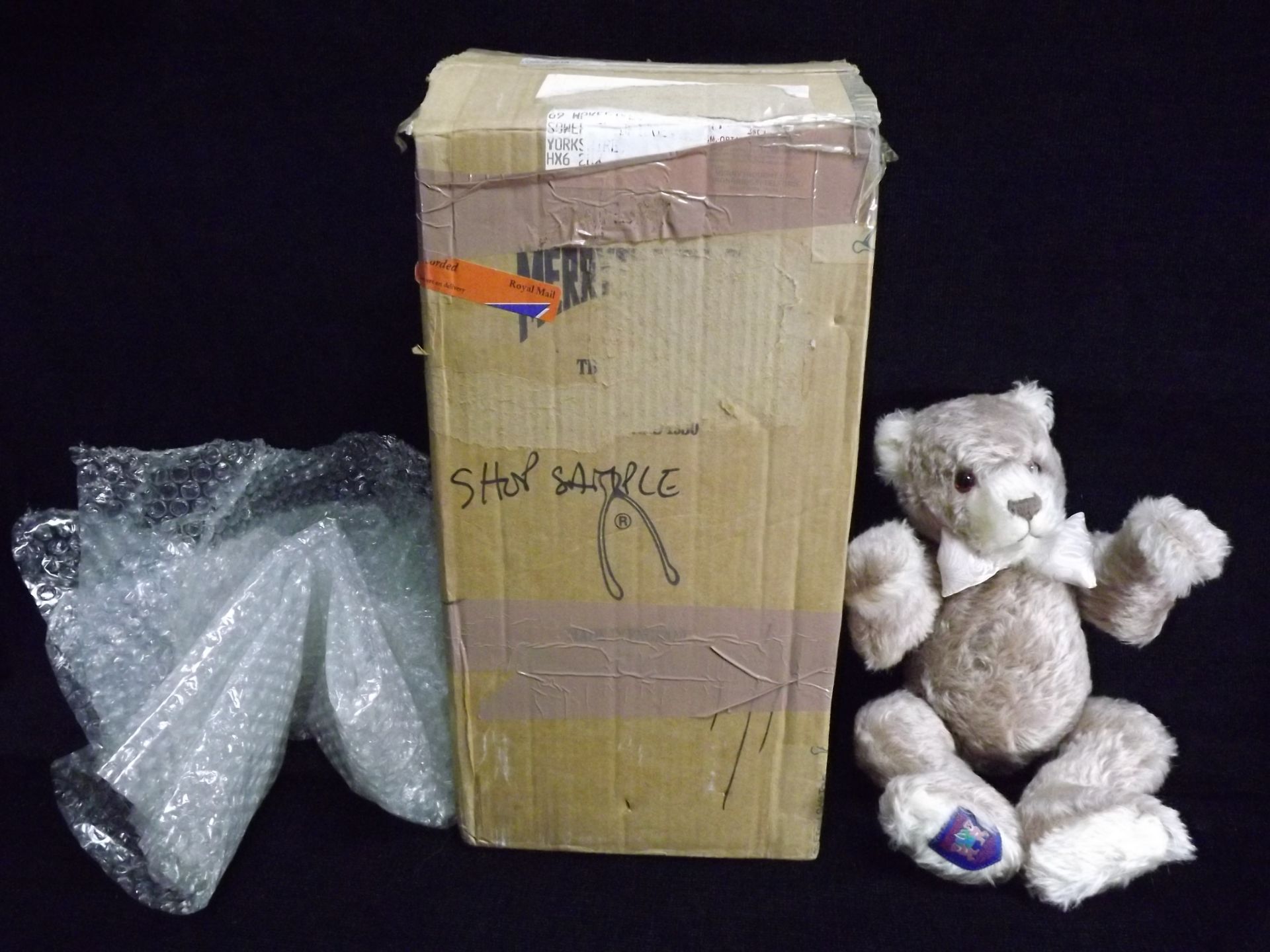 Great Britain Merrythought - International Collectors Club Promotional Teddy Bear. Small Tag is