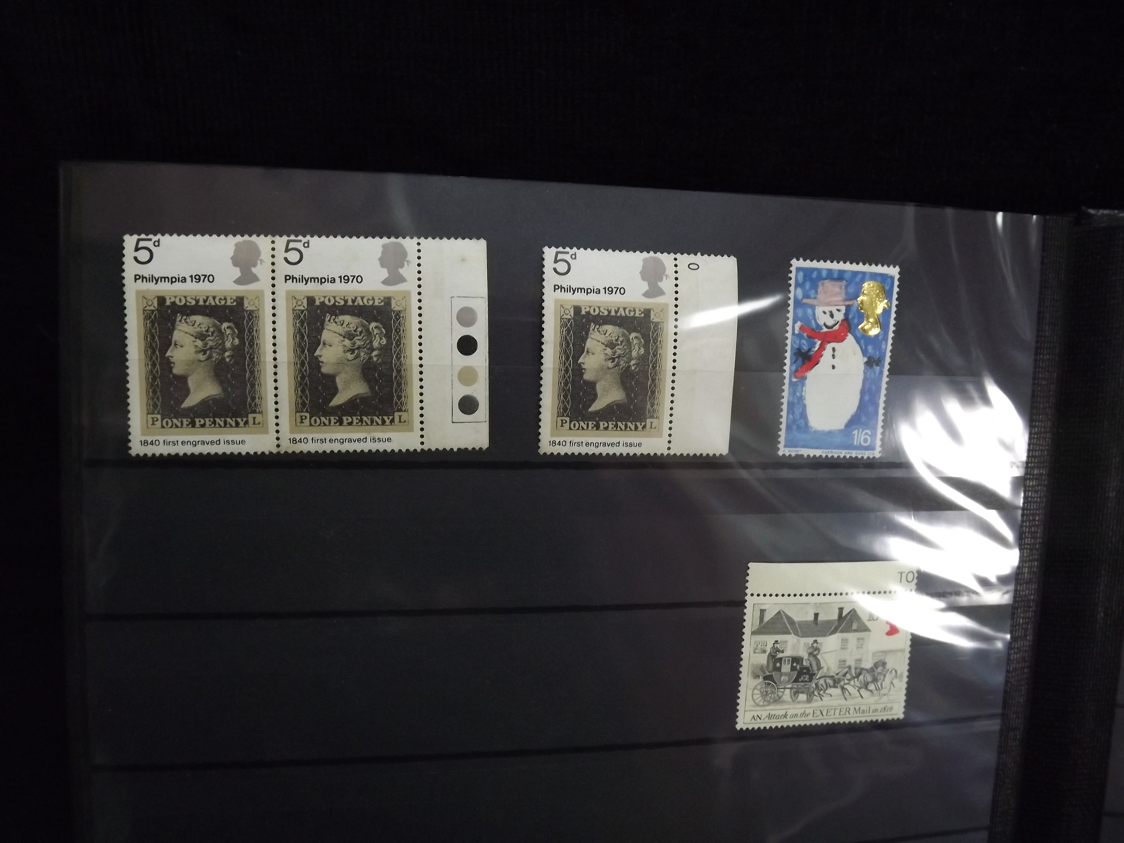 GB & British Commonwealth Stamps in Lighthouse Black Album. 19th / 20th century. Queen Victoria to - Image 13 of 17