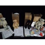 4 x Great Britain Deans Ragbook Co(Pontypool 1903) Teddy Bears(Silver, Gold or Platinum Society