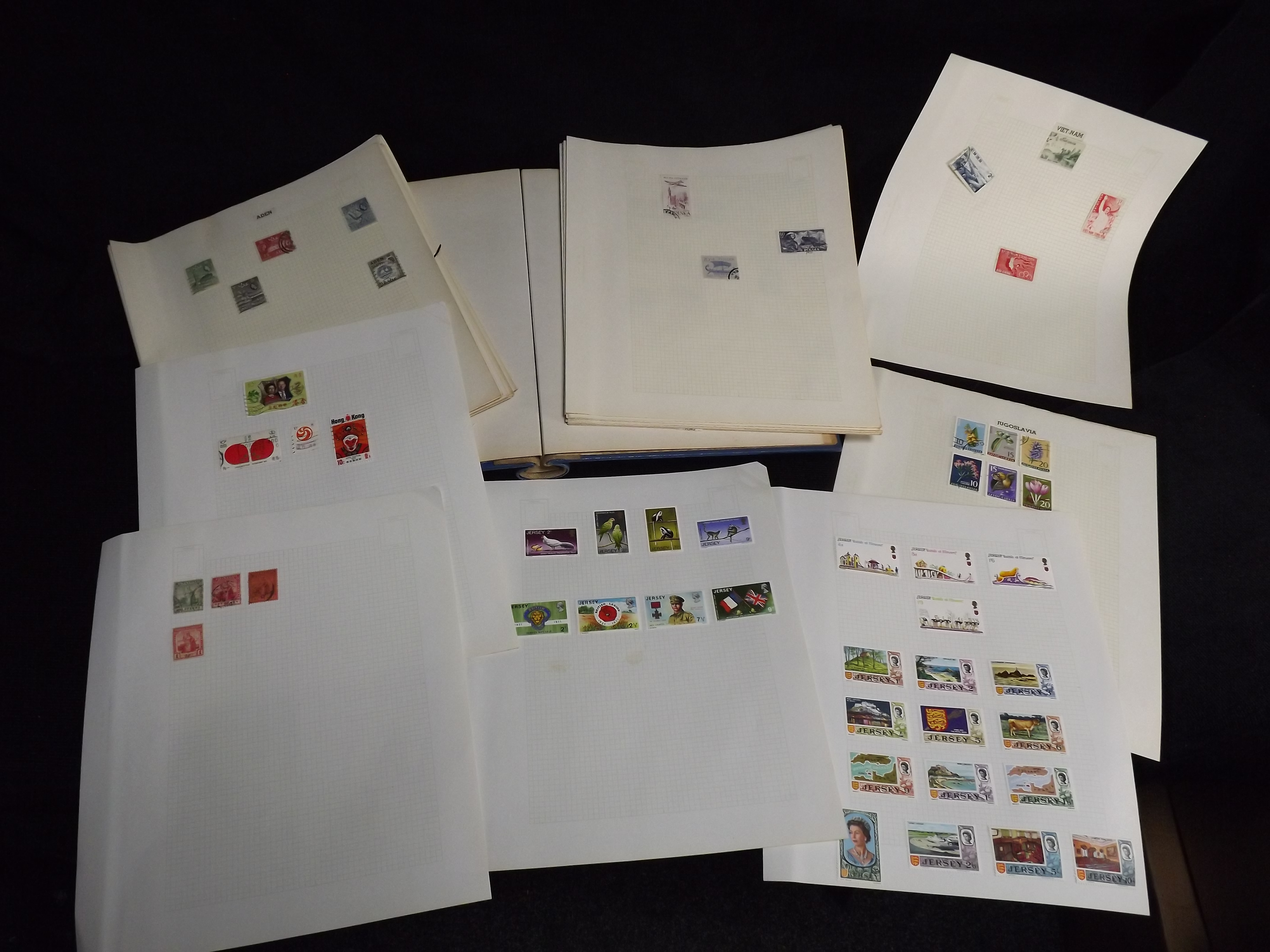 3 x Albums of World, GB and Commonwealth Stamps. Report - Mixed mint and used collection housed in a - Image 64 of 65