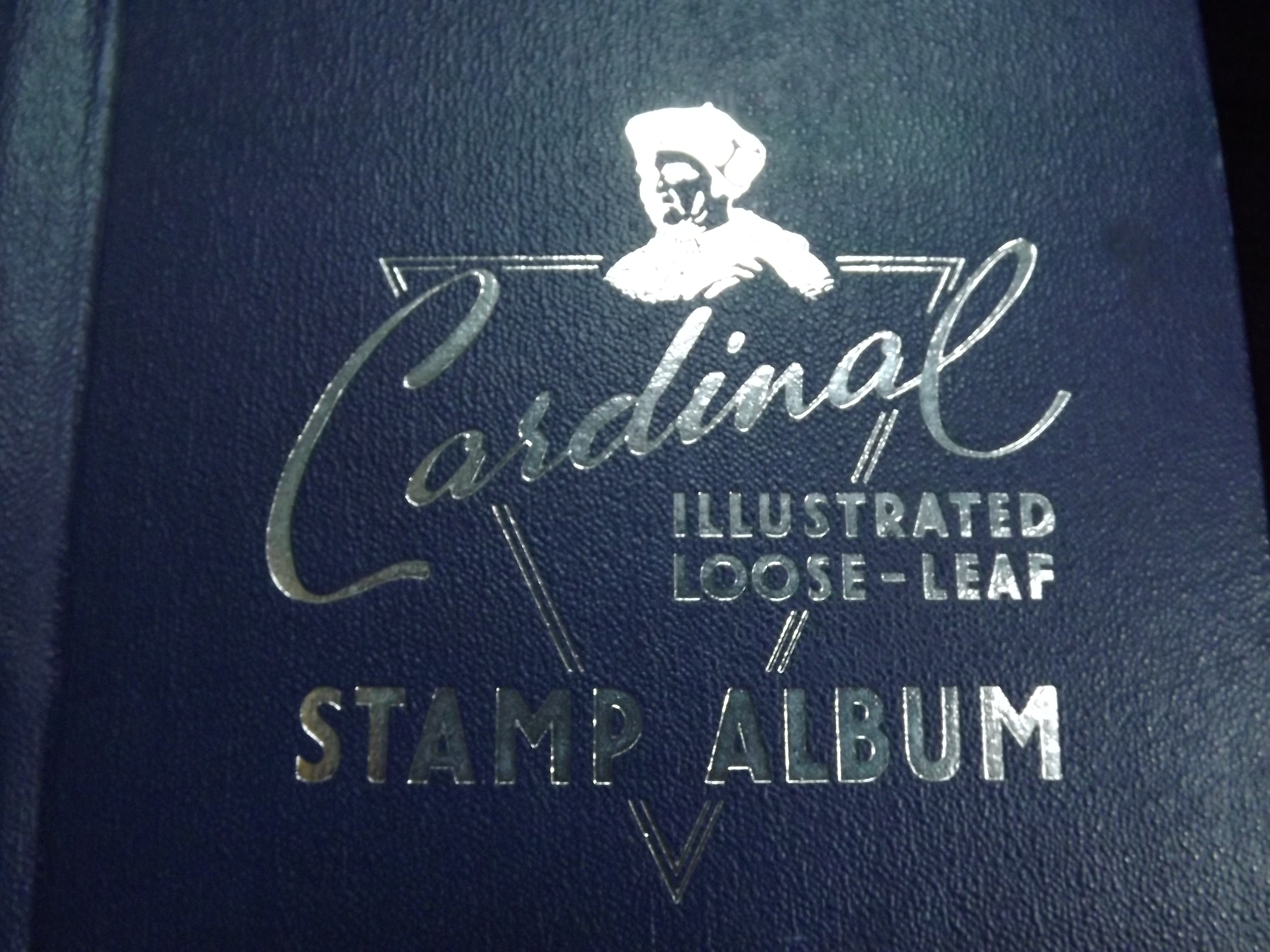 Great British & Commonwealth Mint and Used Stamps mounted in Cardinal Blue Album. Typed Title on