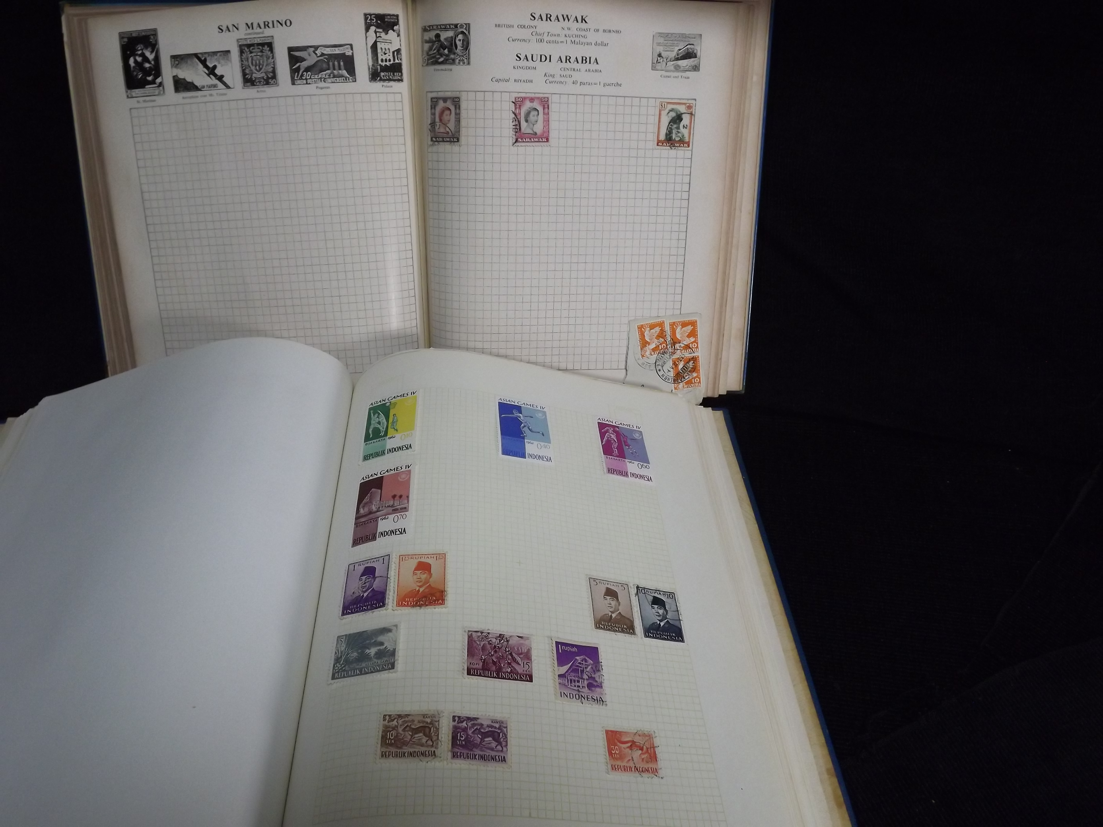 3 x Albums of World, GB and Commonwealth Stamps. Report - Mixed mint and used collection housed in a - Image 48 of 65