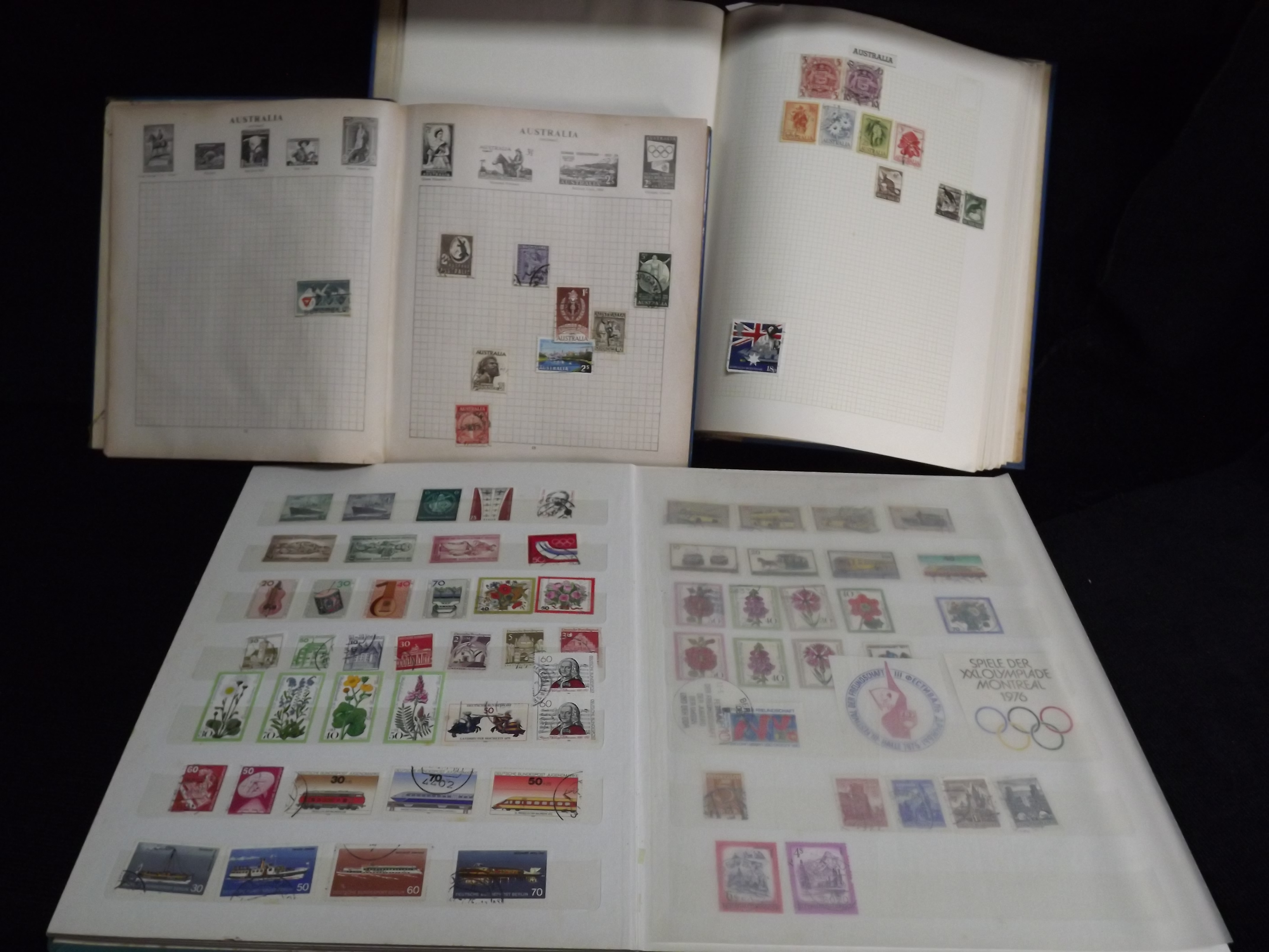 3 x Albums of World, GB and Commonwealth Stamps. Report - Mixed mint and used collection housed in a - Image 4 of 65