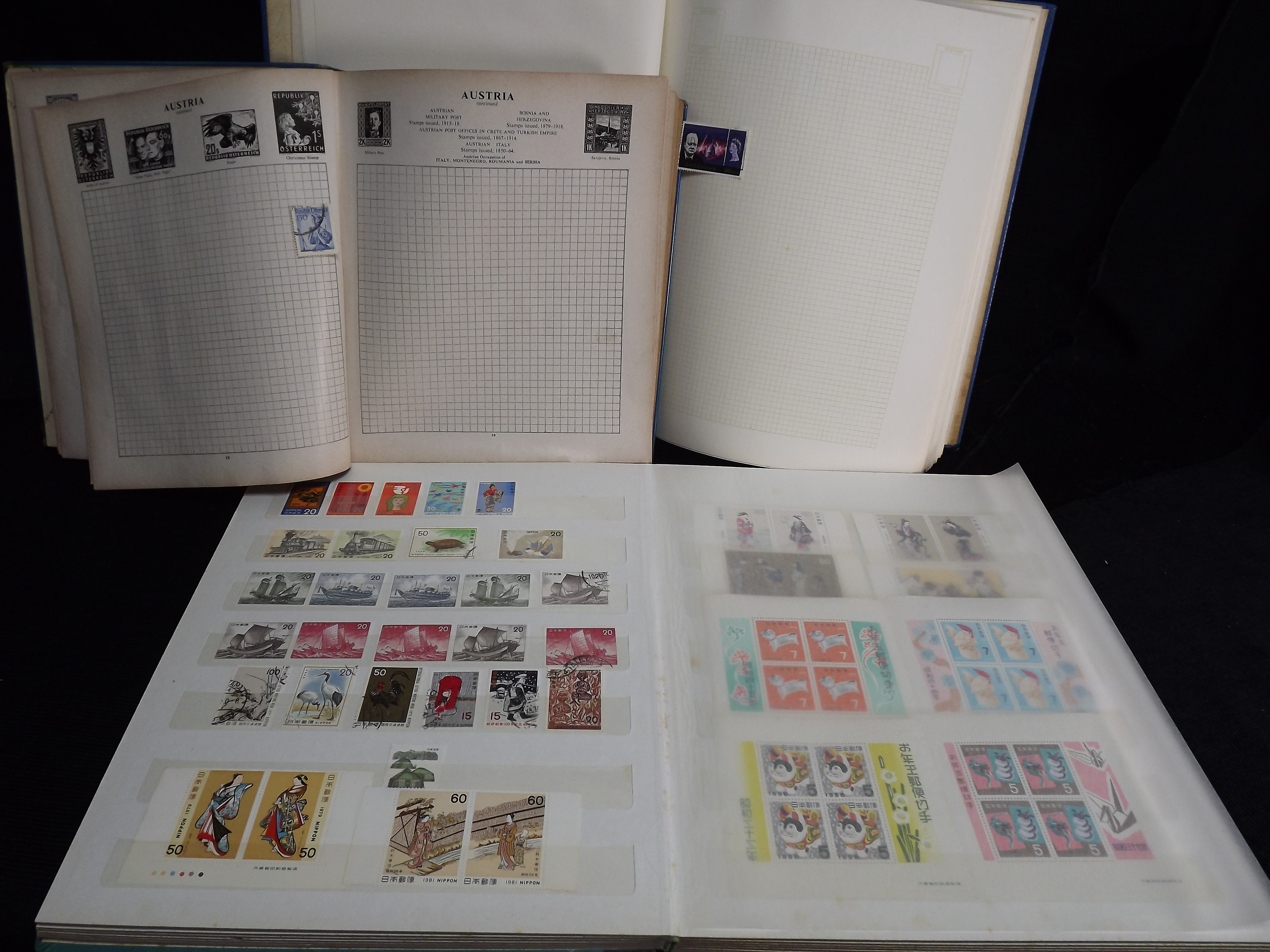 3 x Albums of World, GB and Commonwealth Stamps. Report - Mixed mint and used collection housed in a - Image 7 of 65