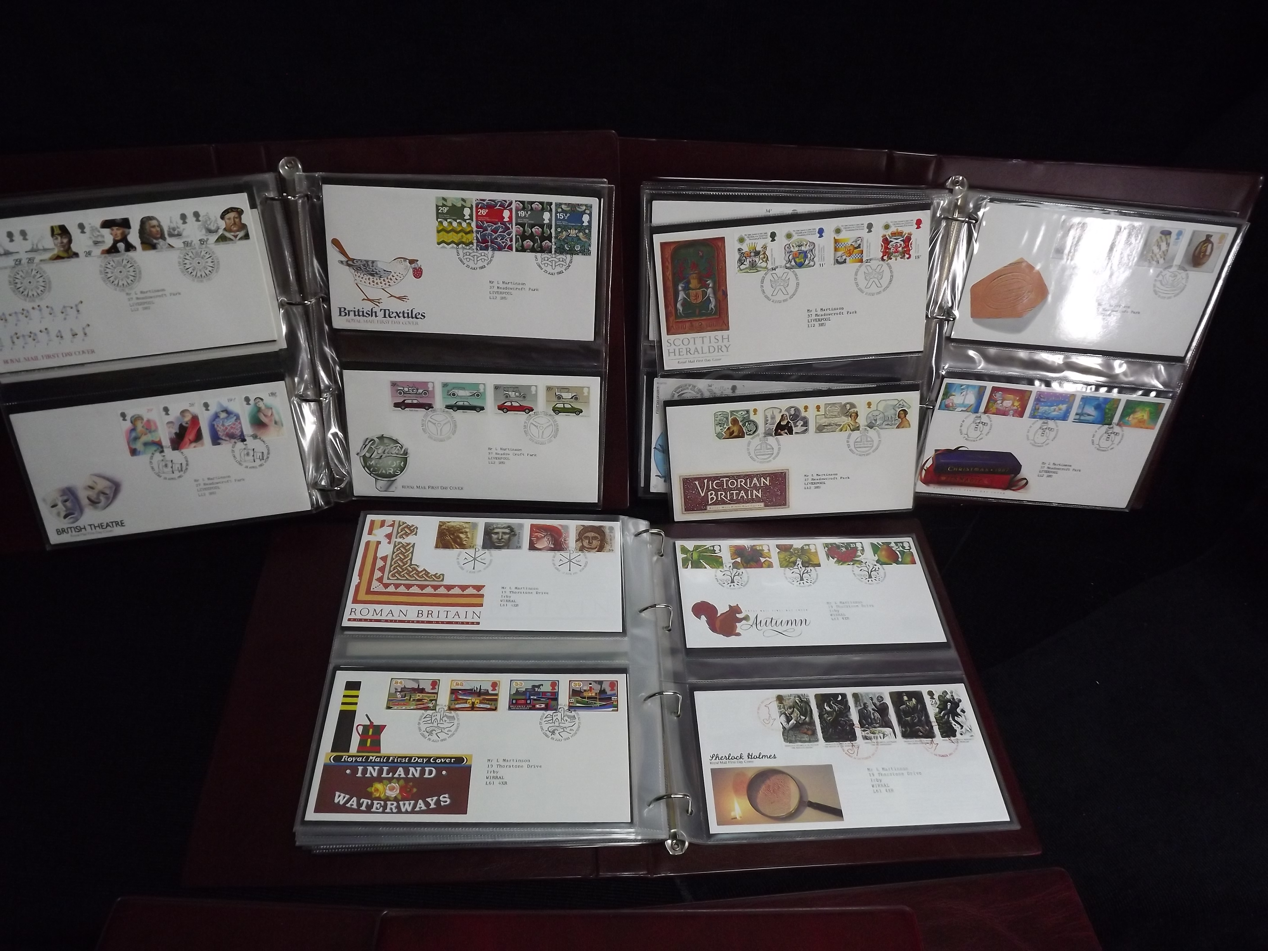 Large Quantity of Great British First Day Covers, Postcards and a few Mint Stamps. 20th century - Image 24 of 32