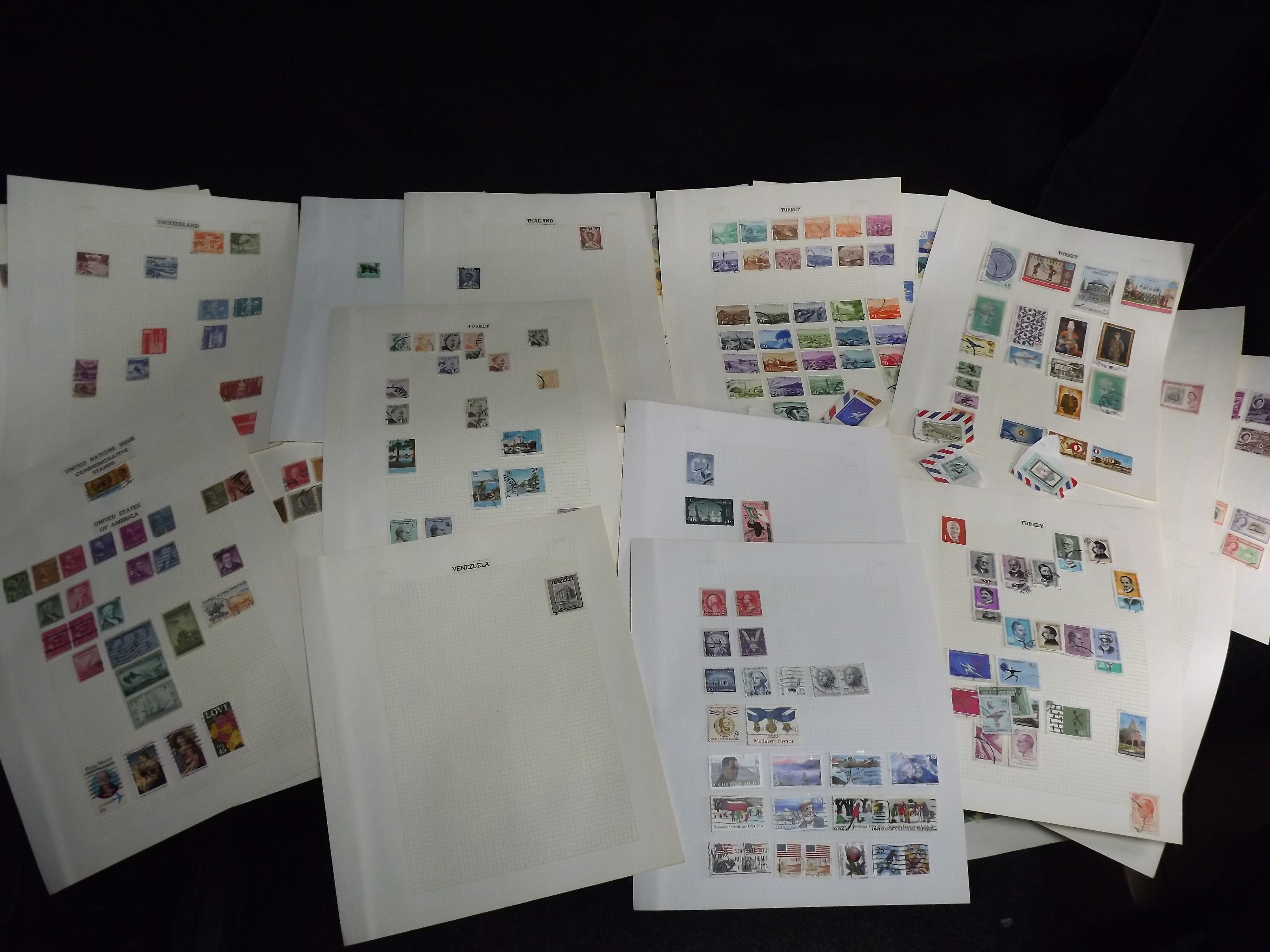 3 x Albums of World, GB and Commonwealth Stamps. Report - Mixed mint and used collection housed in a - Image 63 of 65