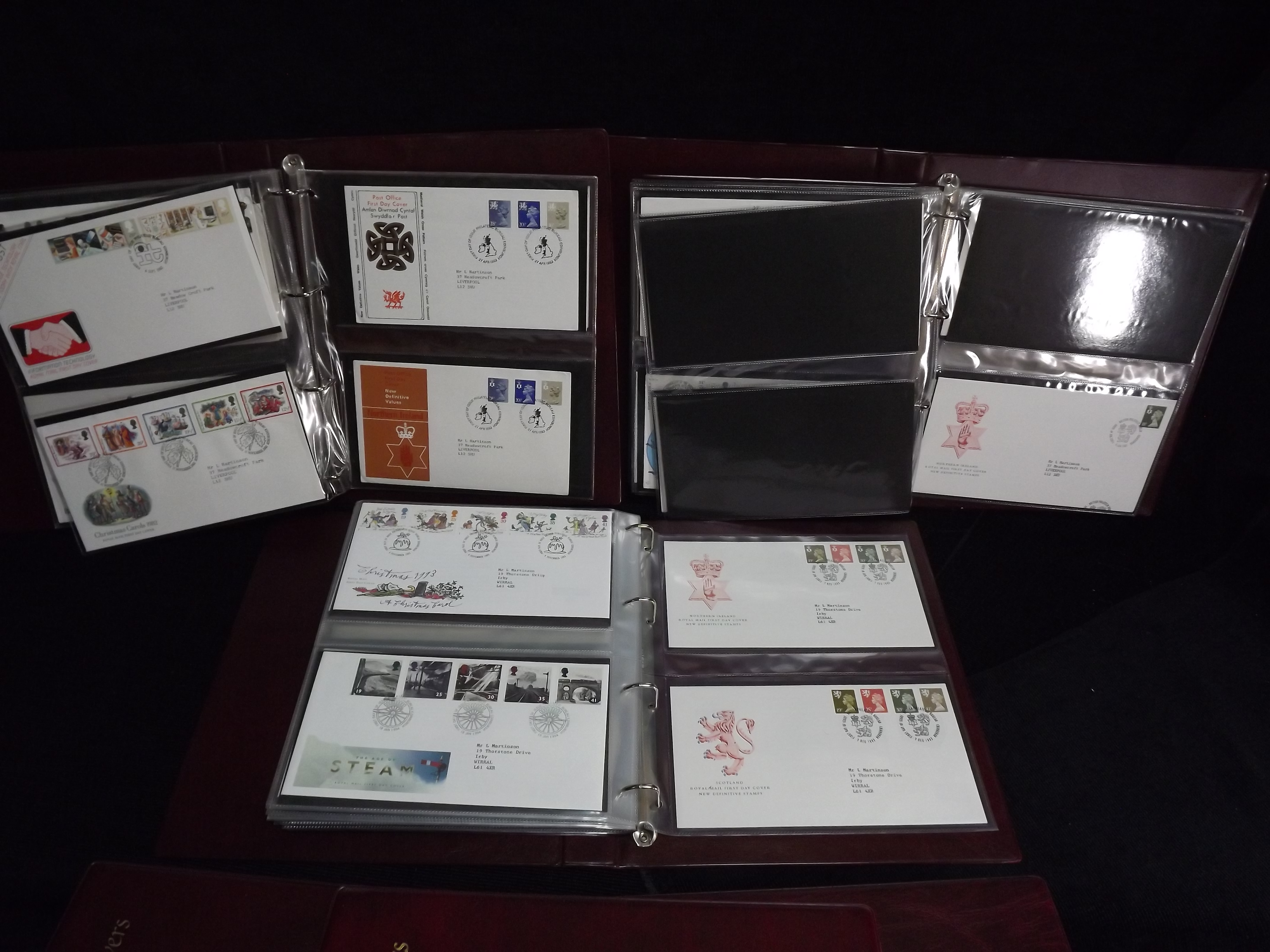 Large Quantity of Great British First Day Covers, Postcards and a few Mint Stamps. 20th century - Image 25 of 32