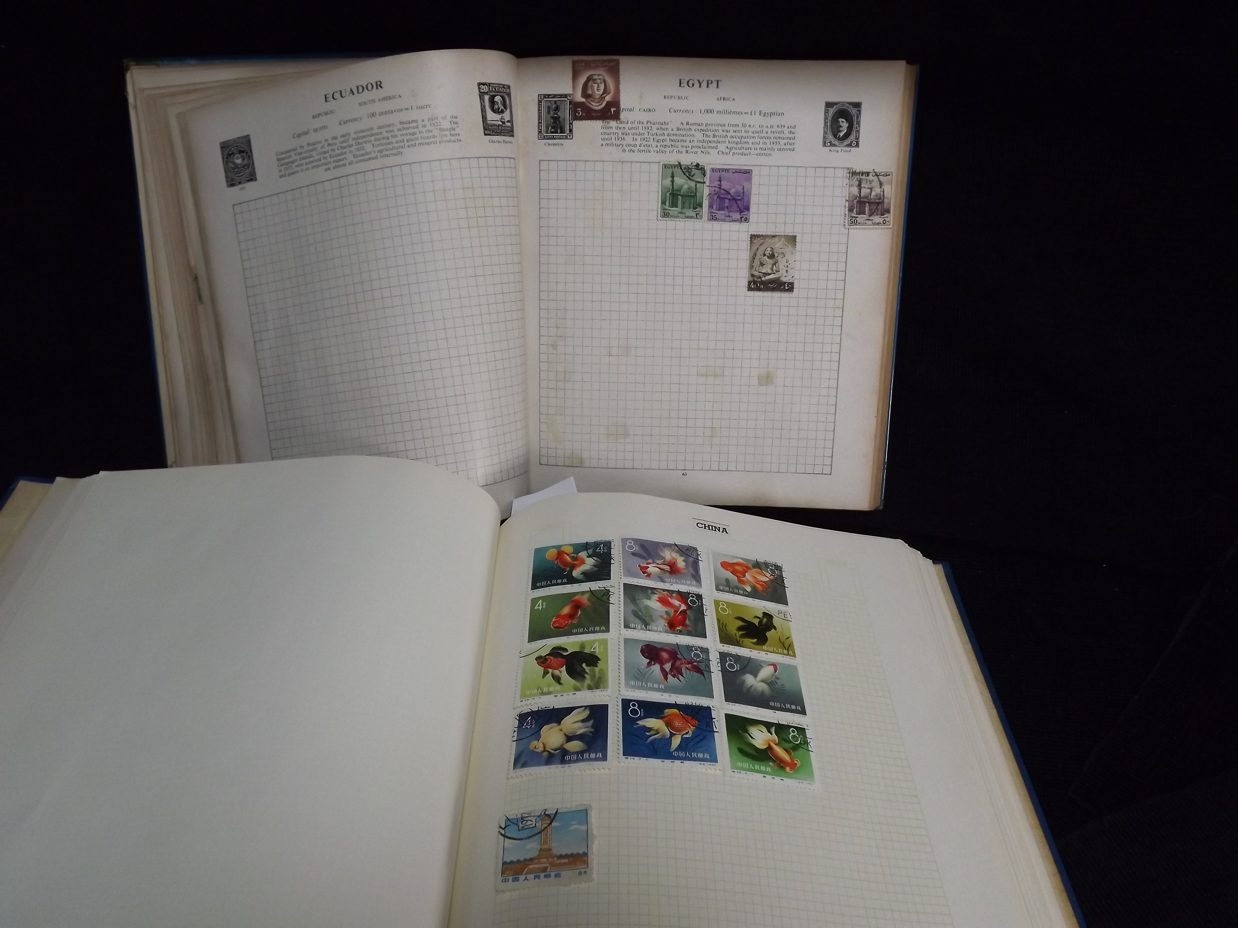 3 x Albums of World, GB and Commonwealth Stamps. Report - Mixed mint and used collection housed in a - Image 17 of 65