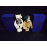 2 x Great Britain Merrythought - International Collectors Club Promotional Teddy Bears. Second and