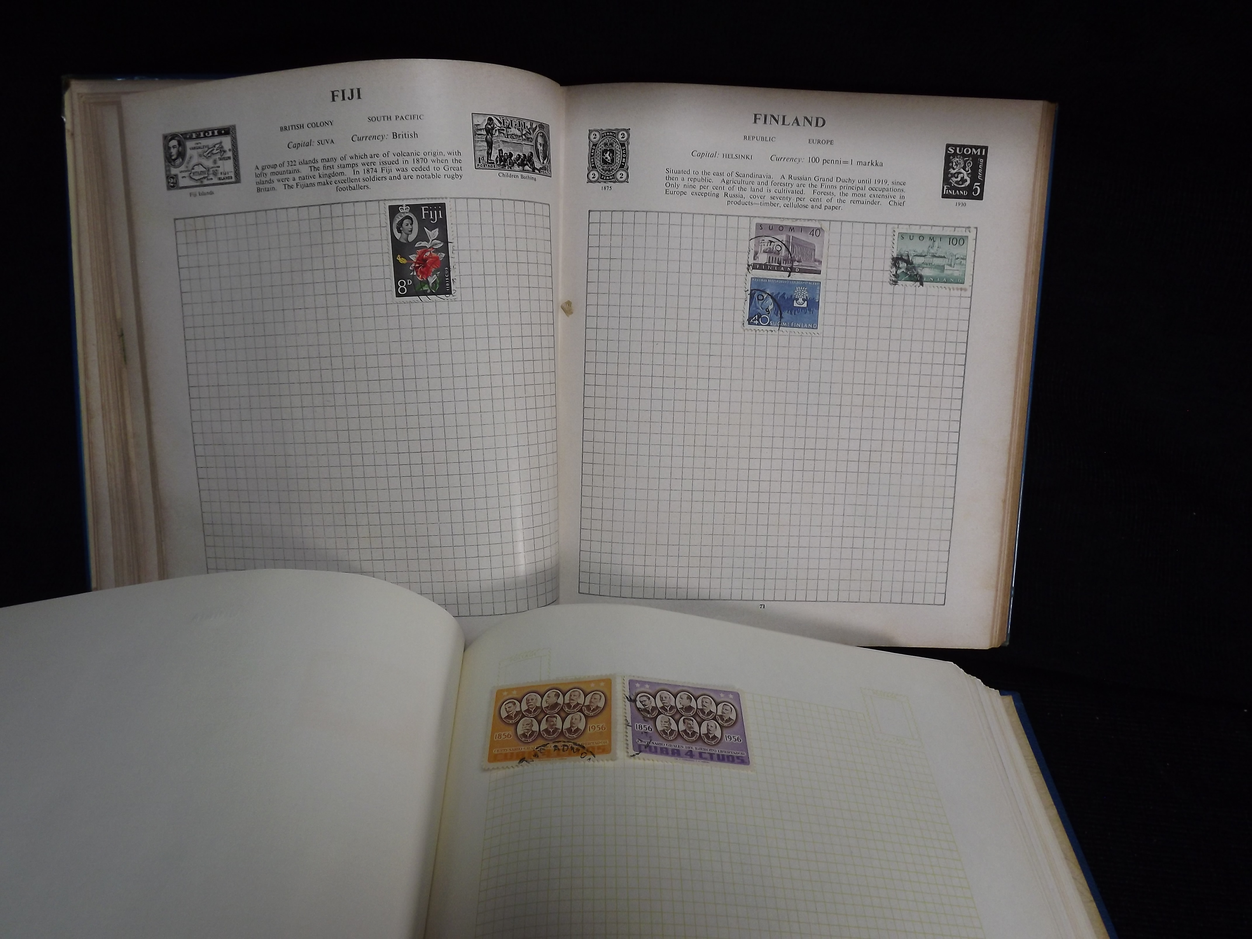 3 x Albums of World, GB and Commonwealth Stamps. Report - Mixed mint and used collection housed in a - Image 19 of 65
