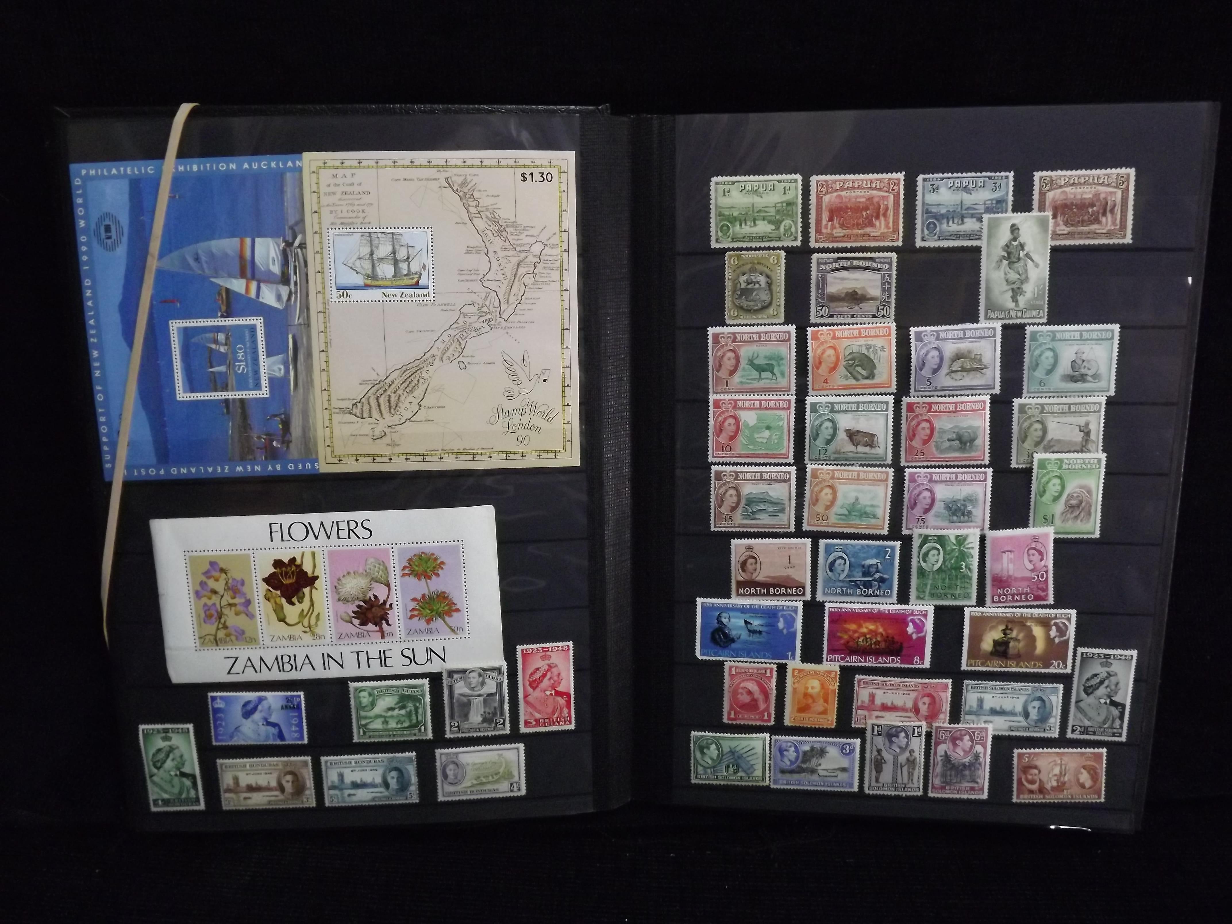 GB & British Commonwealth Stamps in Lighthouse Black Album. 19th / 20th century. Queen Victoria to - Image 3 of 17