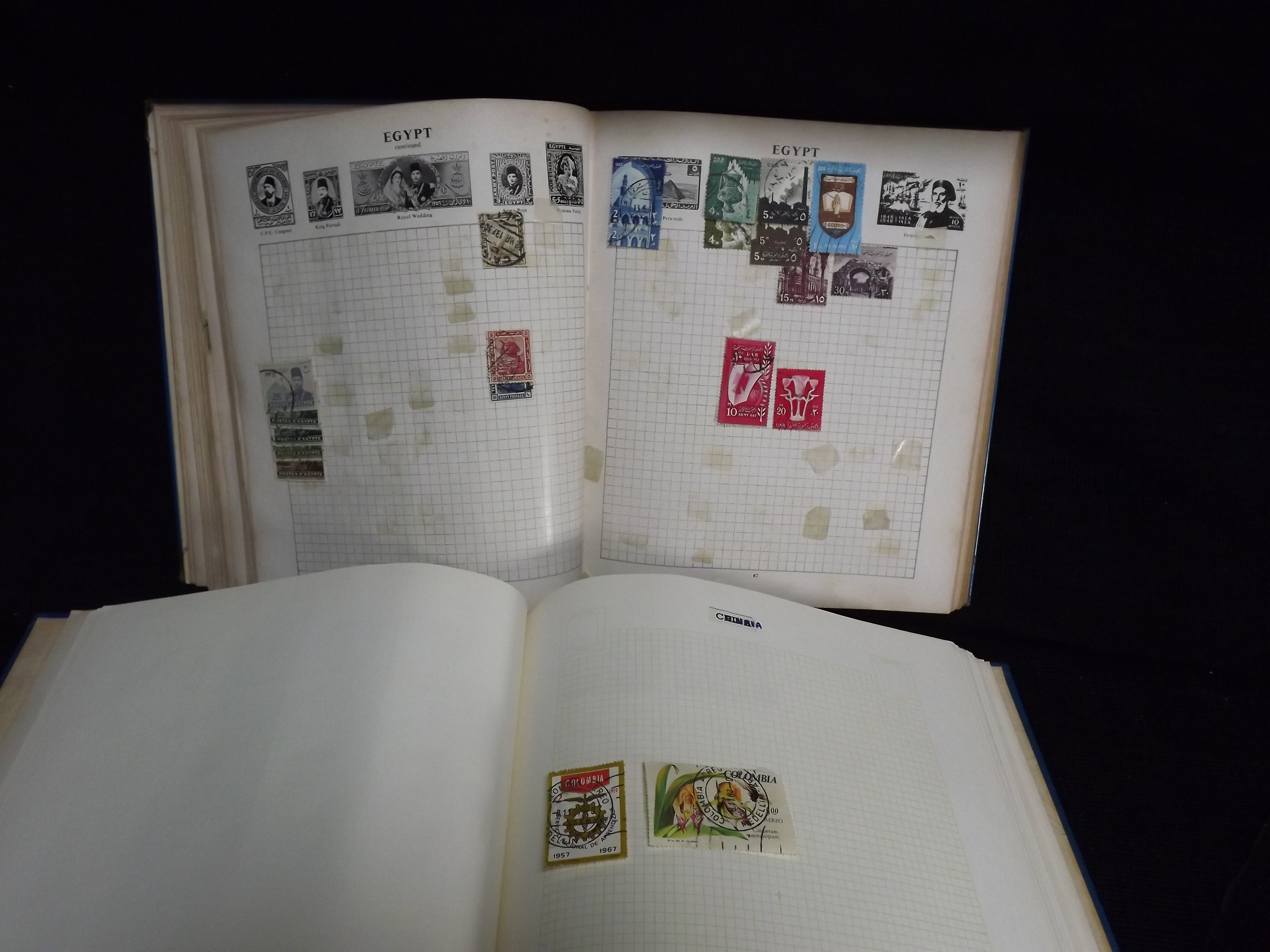 3 x Albums of World, GB and Commonwealth Stamps. Report - Mixed mint and used collection housed in a - Image 18 of 65