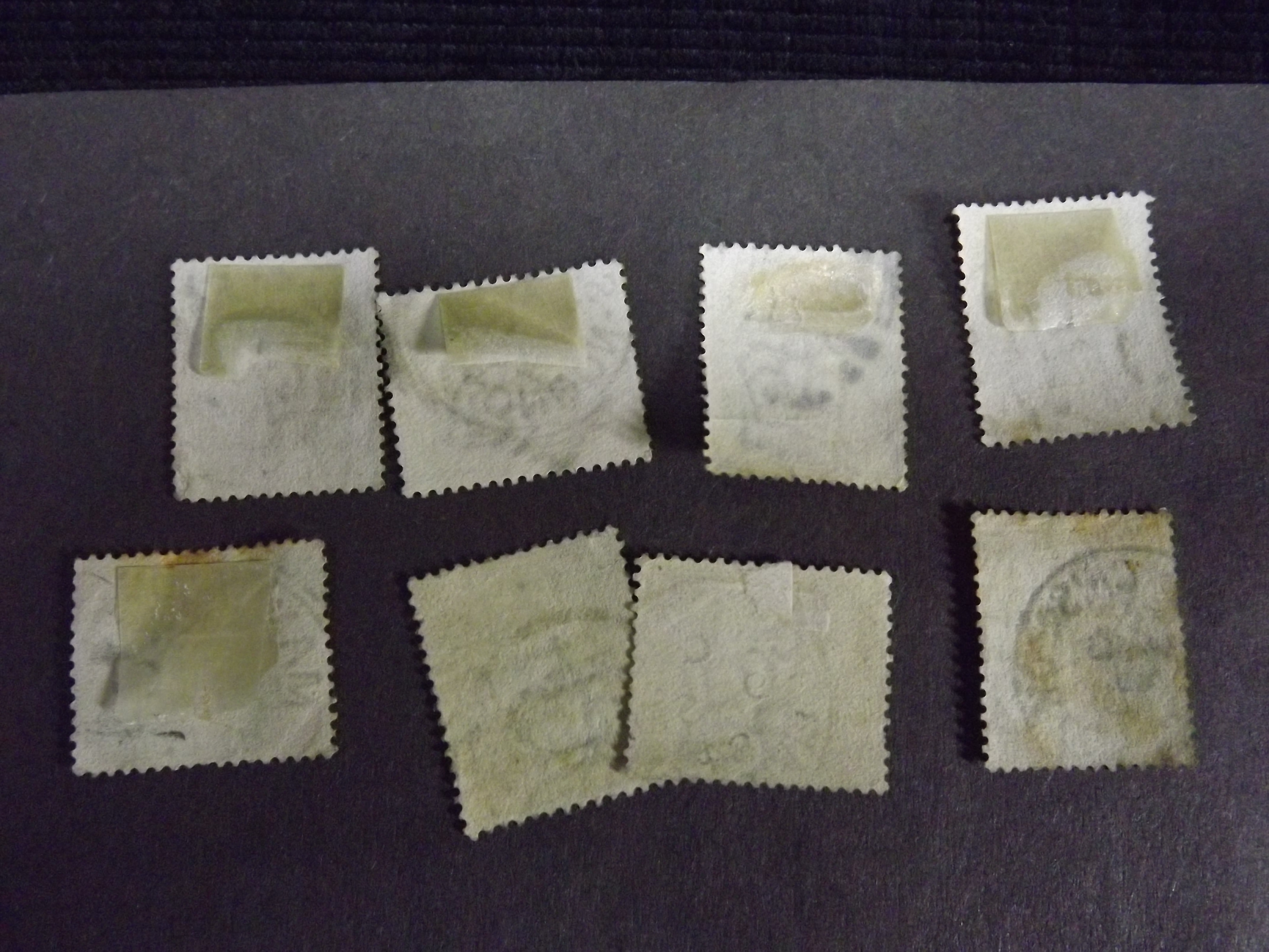 8 x Great British Used Stamps. Queen Victoria 19th century. Identified Postmarks are London, - Image 4 of 5