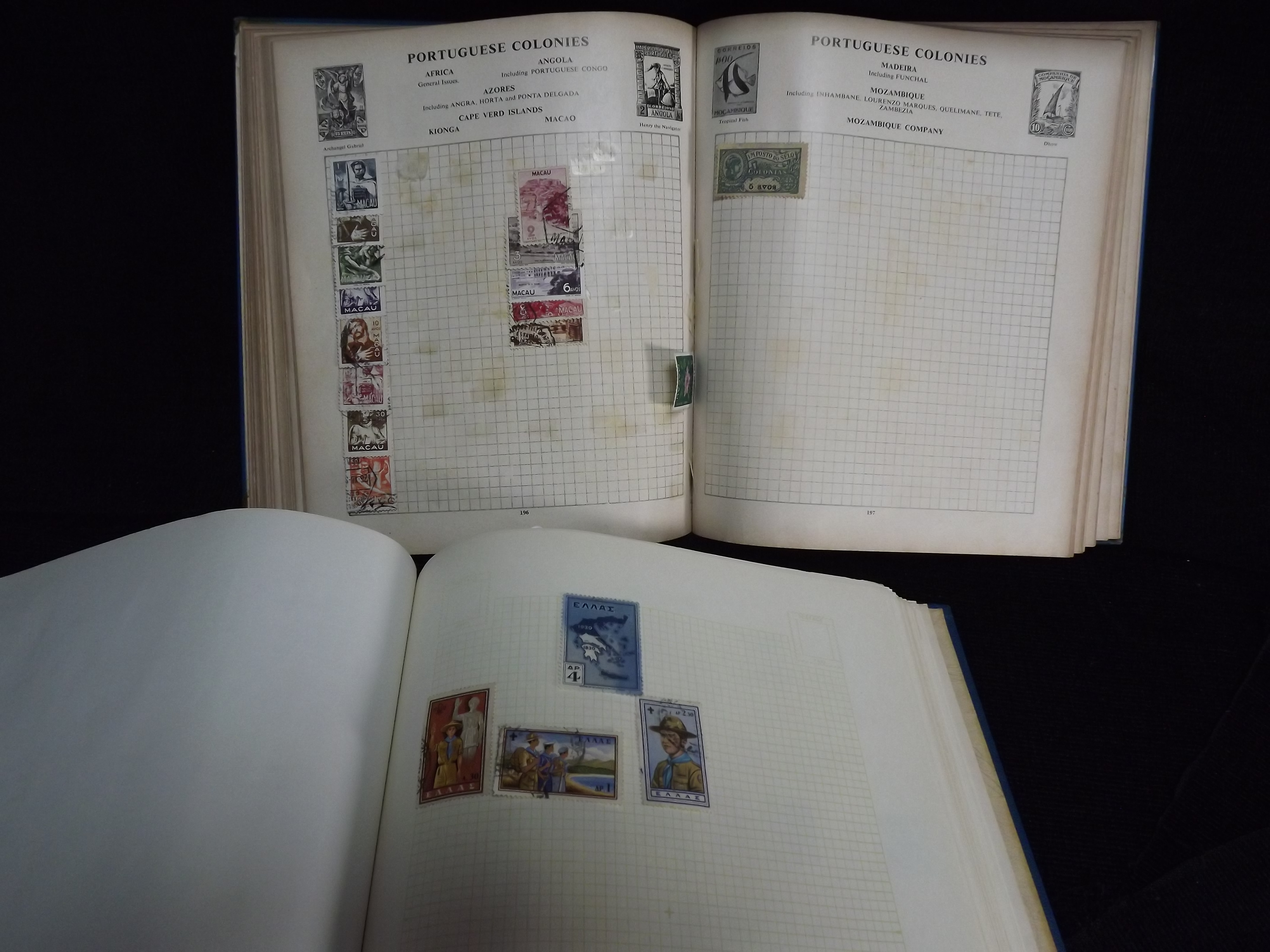 3 x Albums of World, GB and Commonwealth Stamps. Report - Mixed mint and used collection housed in a - Image 45 of 65
