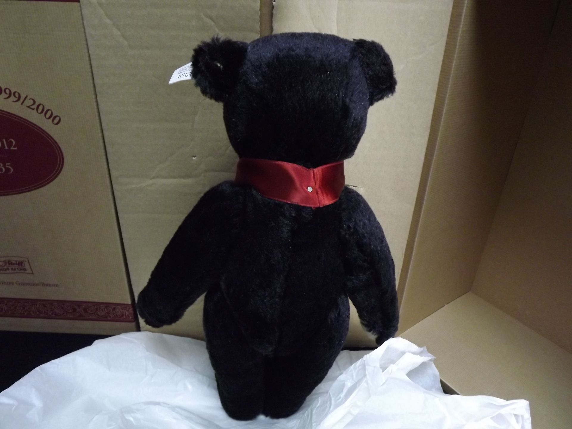 Germany Margarete Steiff Giengen/Brenz - 420160 'Black 1912 Teddy Bear'. 1999 Replica Limited - Image 5 of 8
