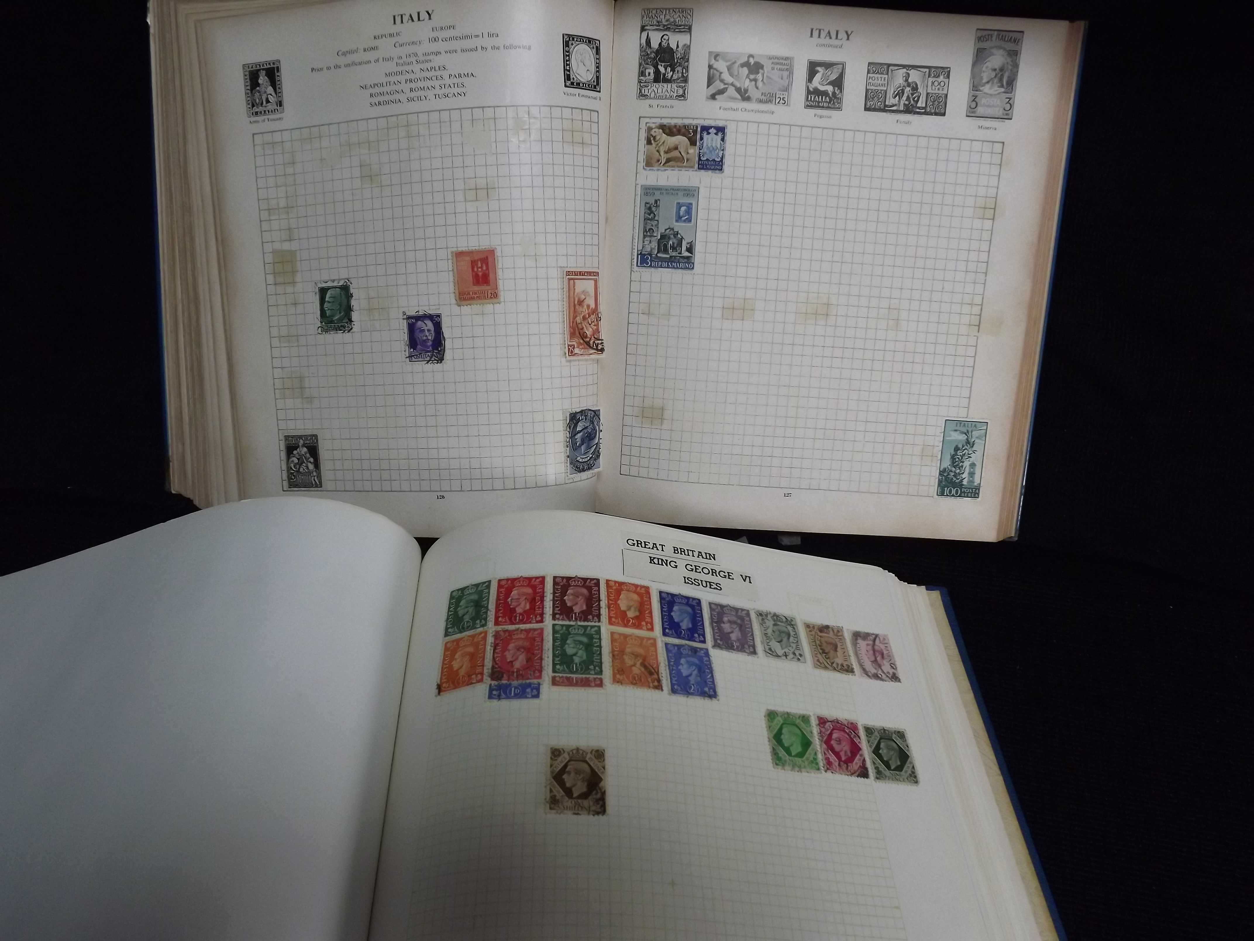3 x Albums of World, GB and Commonwealth Stamps. Report - Mixed mint and used collection housed in a - Image 38 of 65