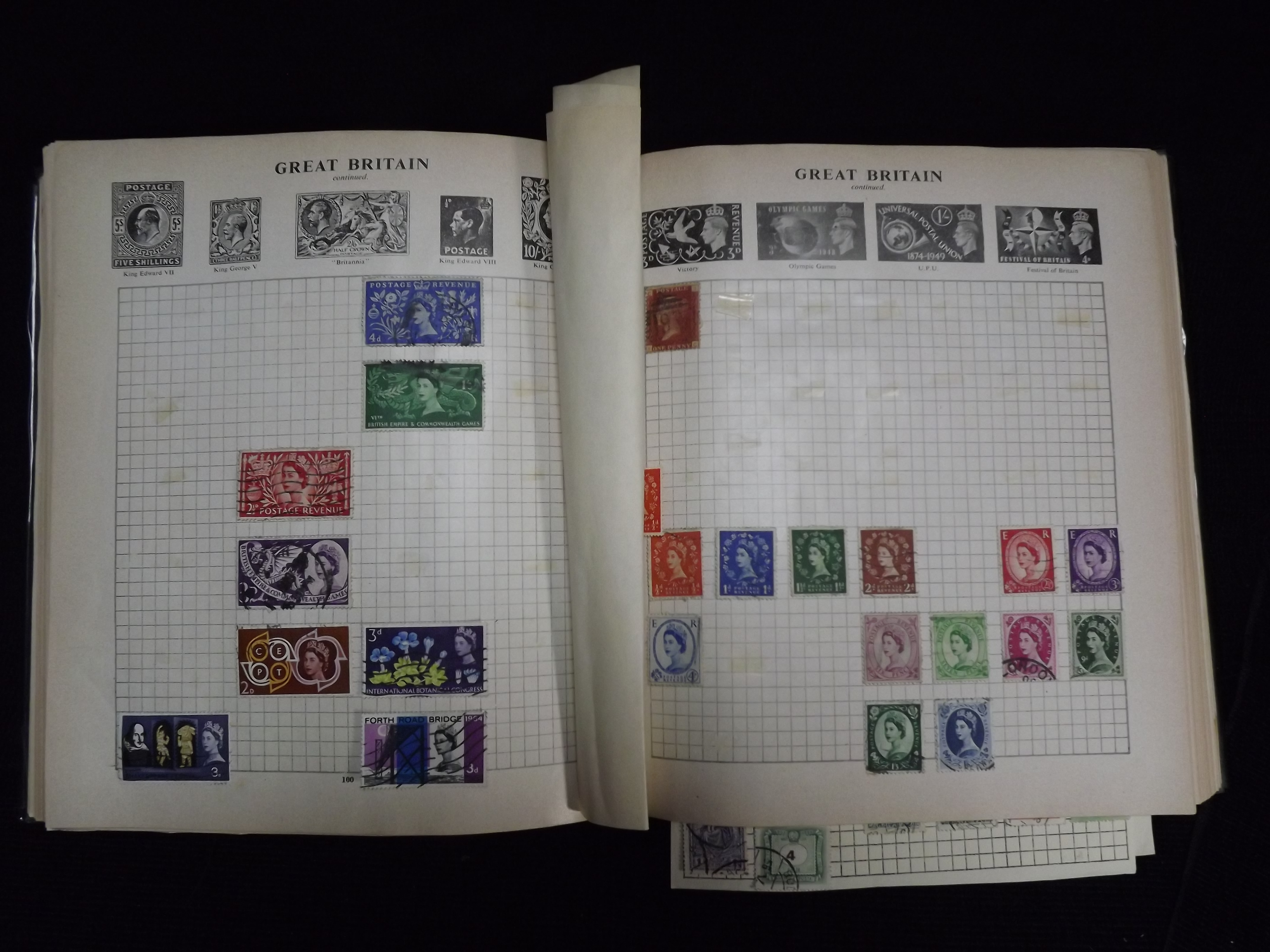 GB & Worldwide Mint & Used Stamp collection with Price Guide and Collector Books. 19th and 20th - Image 48 of 100