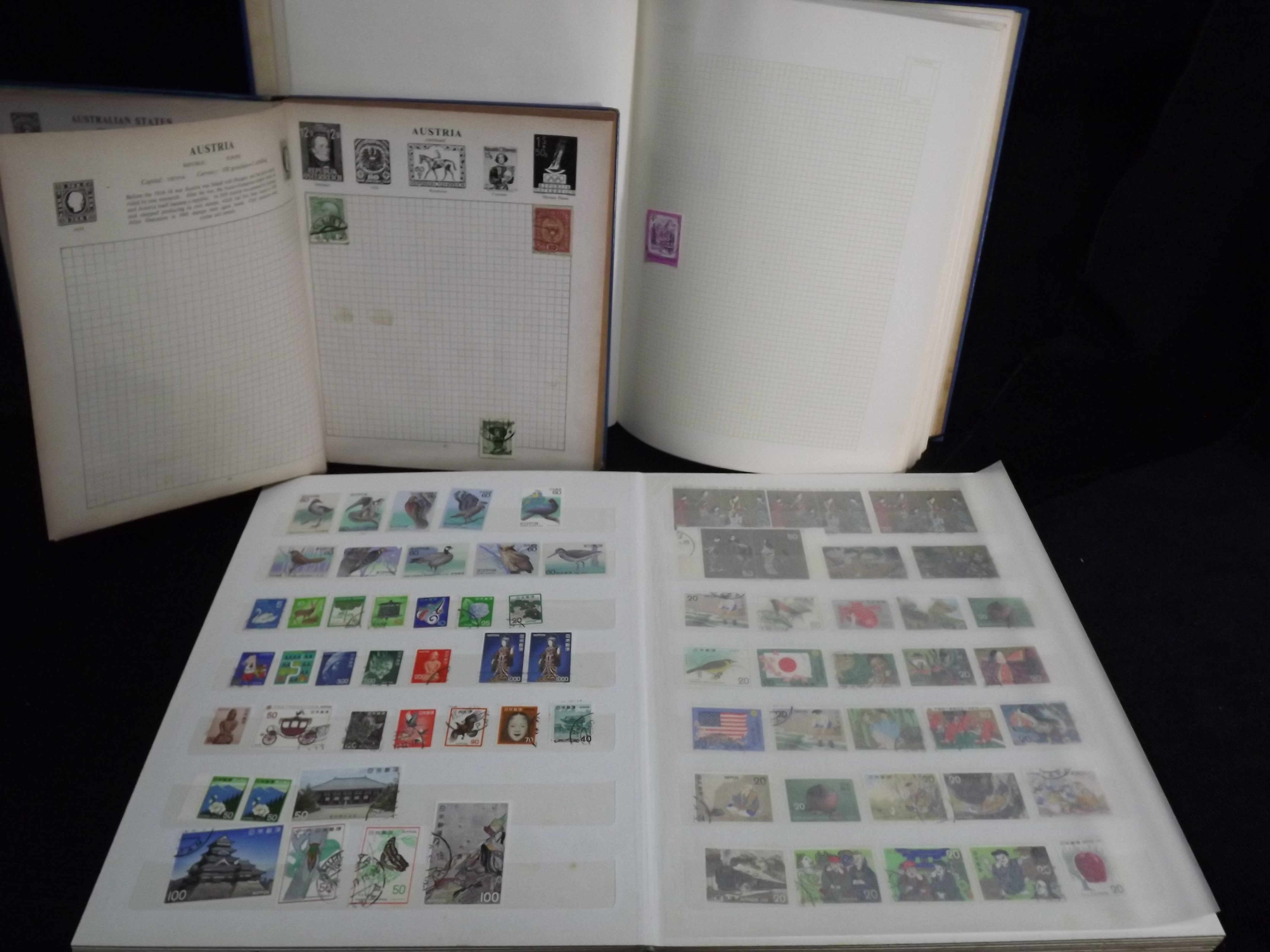 3 x Albums of World, GB and Commonwealth Stamps. Report - Mixed mint and used collection housed in a - Image 6 of 65