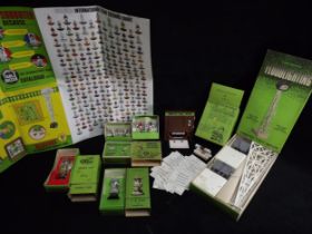 GB Subbuteo Table Soccer Accessories Collection c1970's. C.101 Continental Floodlighting Set(appears