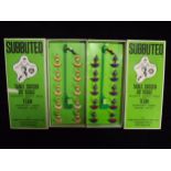 2 x GB Subbuteo Football Teams. c1970's. Reference No.13 - Tangerine Strip which is listed as