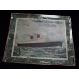 England G.J. Hayter & Co. - "Victory" Wooden Jig-Saw Puzzle. Series T.P.6. Cunard White Star