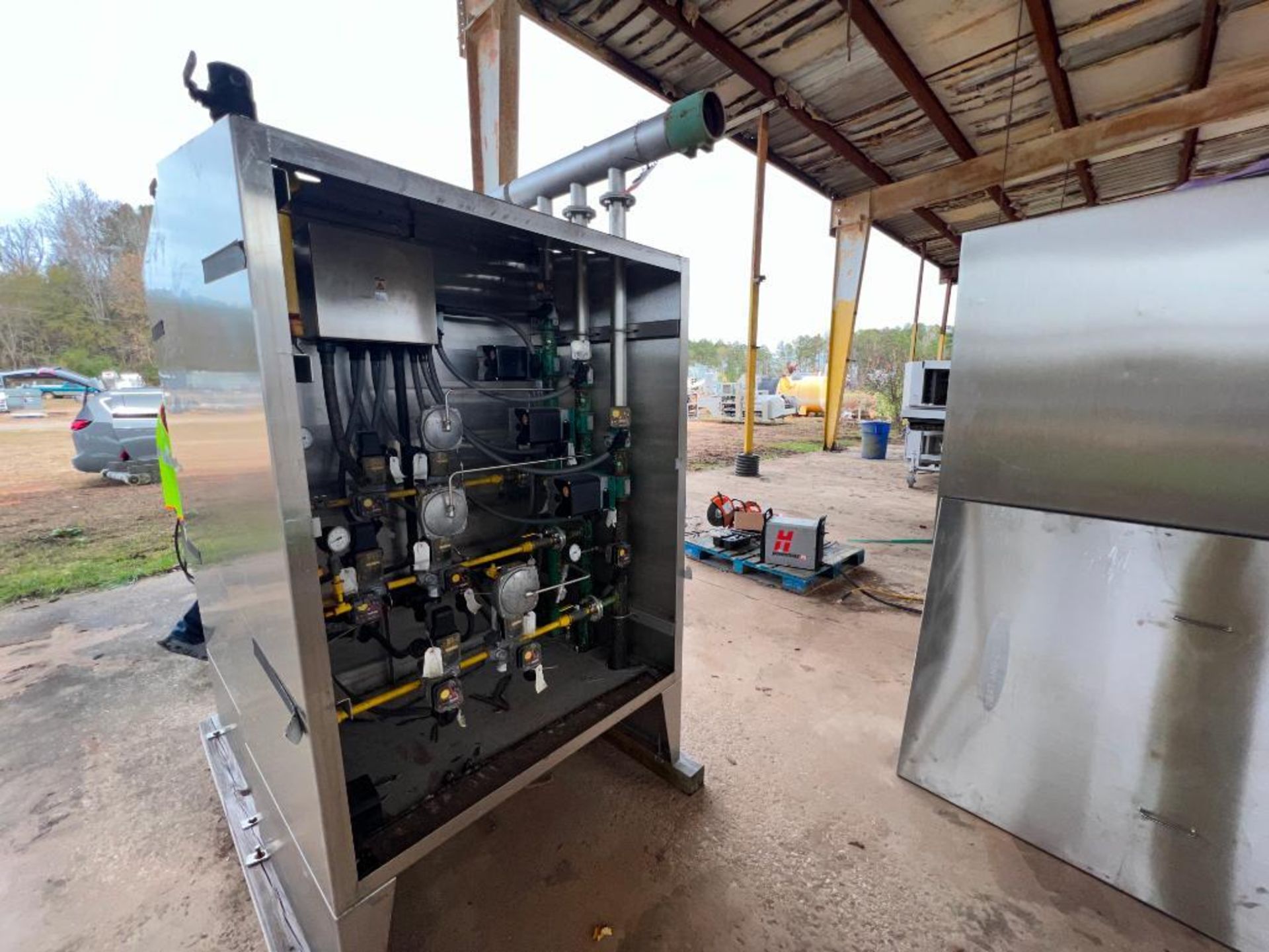 Heat and Control Airforce Oven, with 2-door control panel, and (2) burner control panels - Image 39 of 57