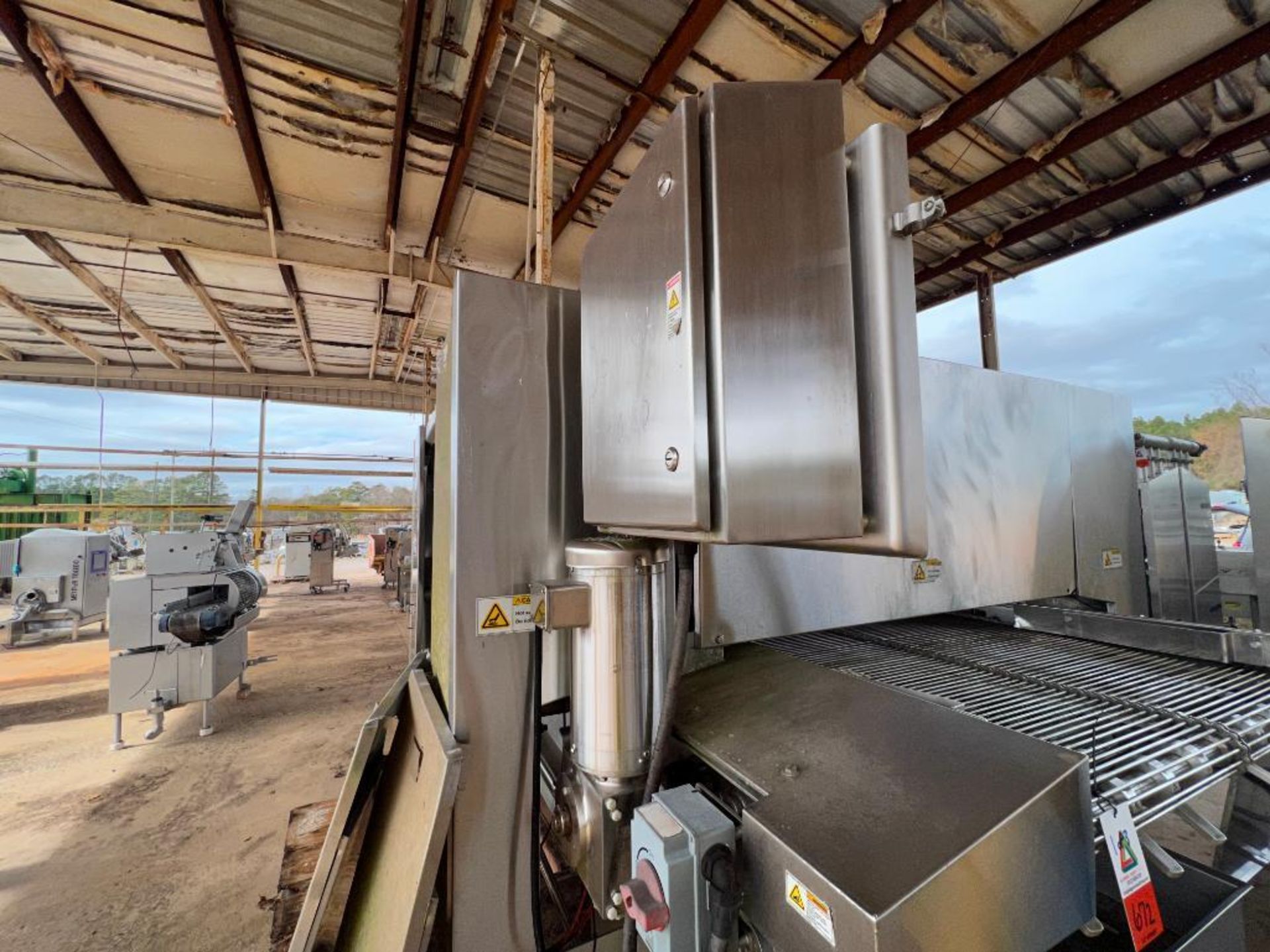 Heat and Control Airforce Oven, with 2-door control panel, and (2) burner control panels - Image 6 of 57