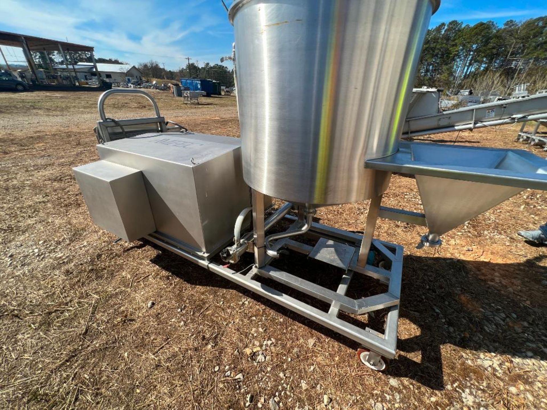 AMFEC stainless steel idle water chiller/brine mixer - Image 12 of 13