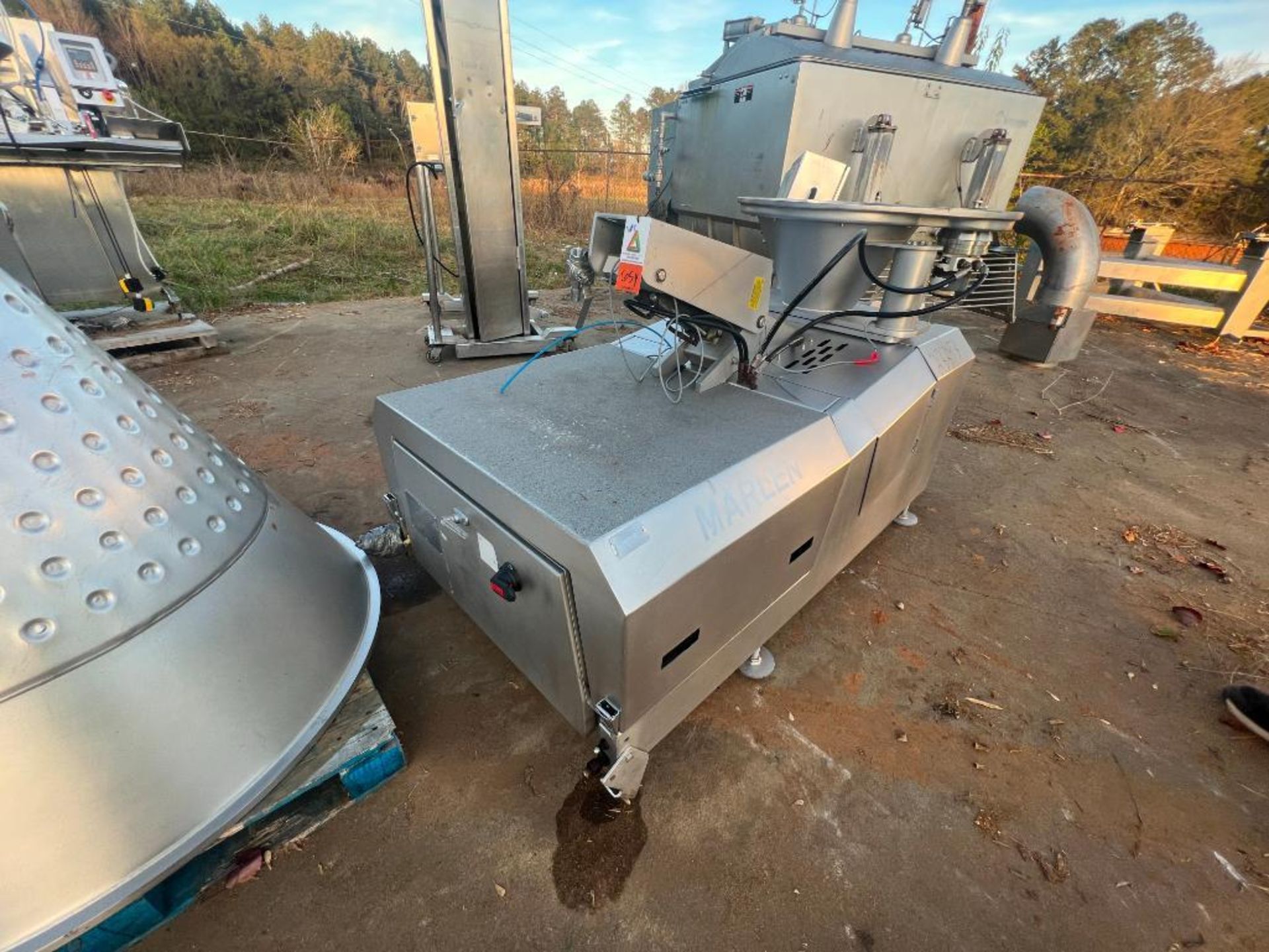 2015 Marlen meat stuffing and pumping system, model: Opti 140 pump, with dimple hopper and hydraulic - Image 11 of 32
