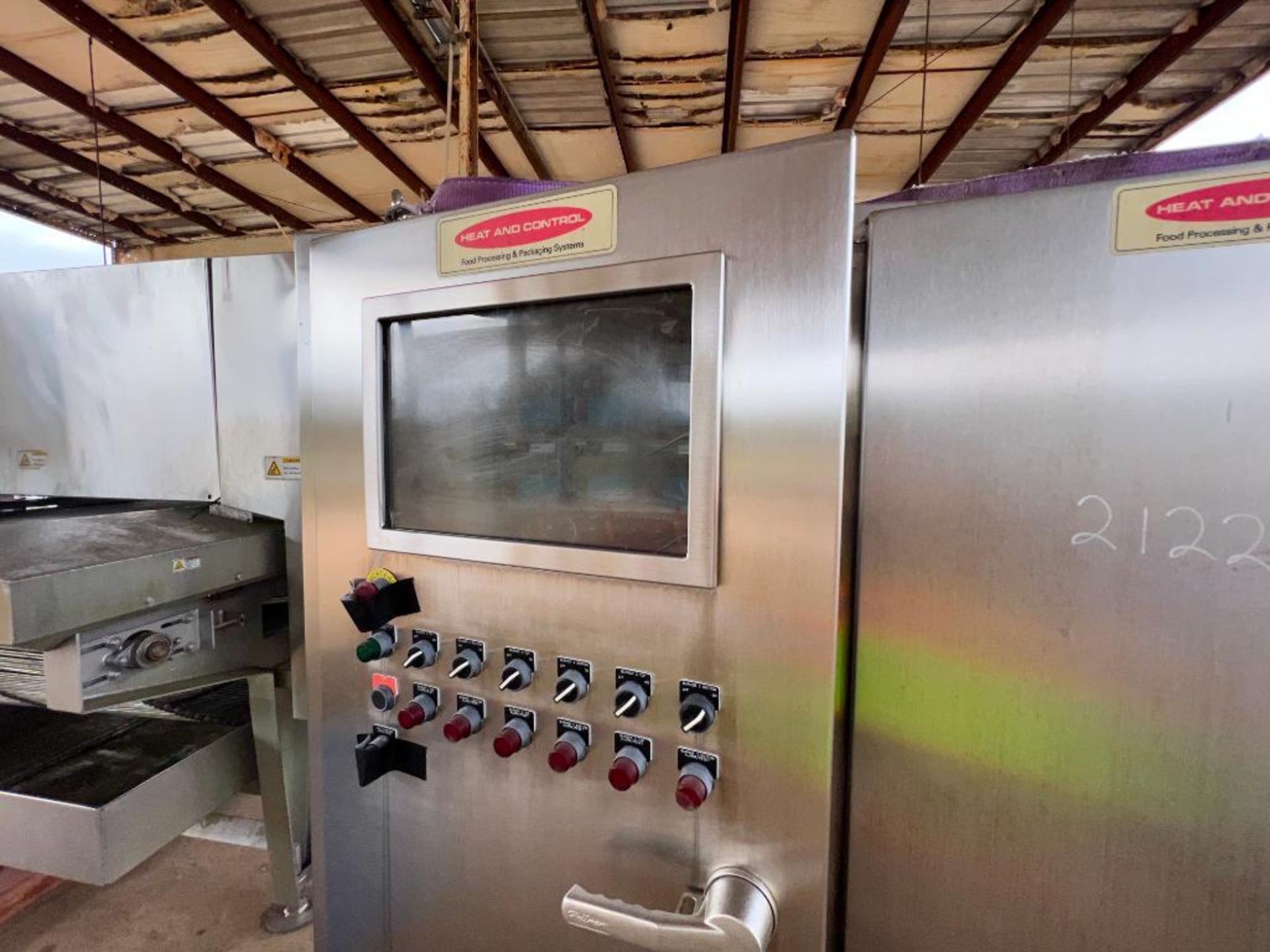 Heat and Control Airforce Oven, with 2-door control panel, and (2) burner control panels - Image 50 of 57