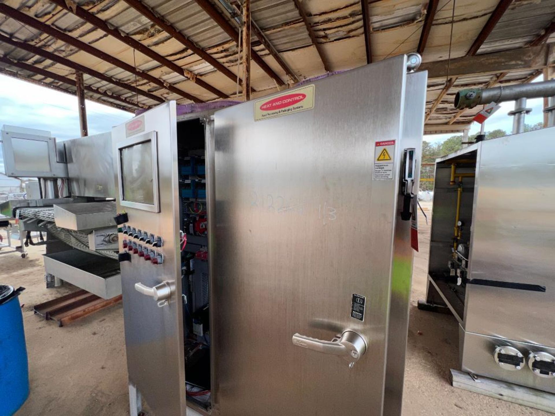 Heat and Control Airforce Oven, with 2-door control panel, and (2) burner control panels - Image 49 of 57