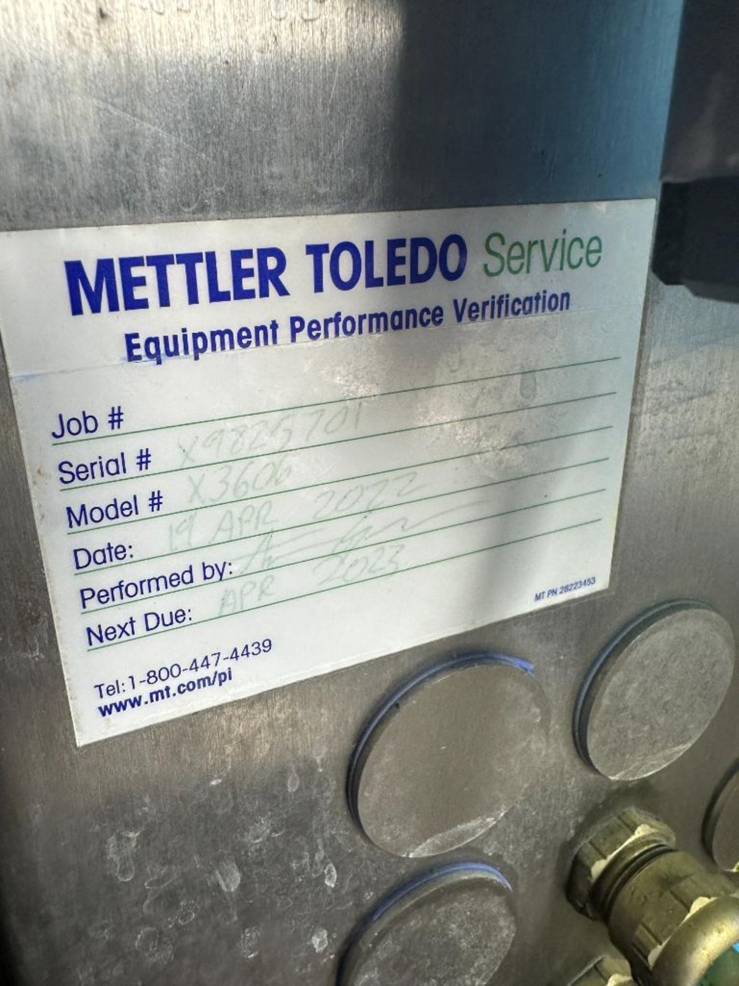 2016 Mettler Toledo Safeline X3606 X-Ray - Image 4 of 4