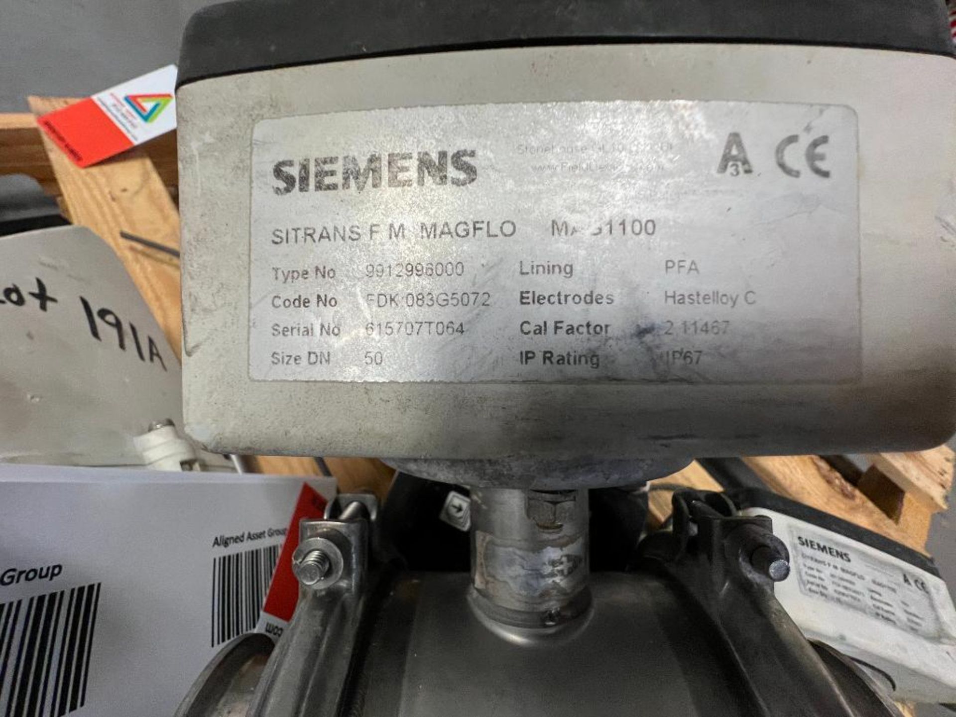 Siemens Magnetic Flow Meter - Image 2 of 10