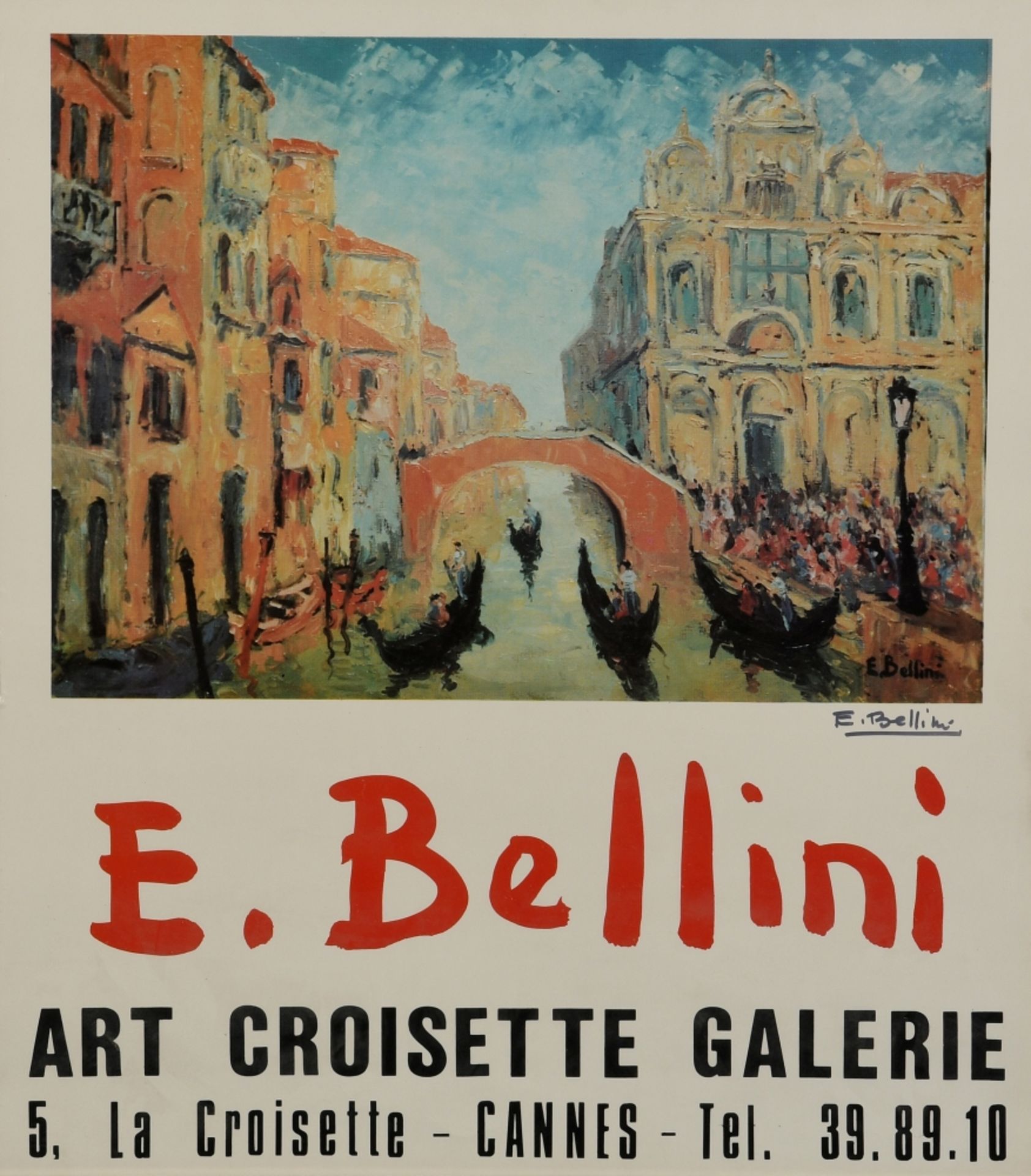 Bellini, Emmanuel, 1904 Monaco - 1989 unbek., war ans. in Cannes