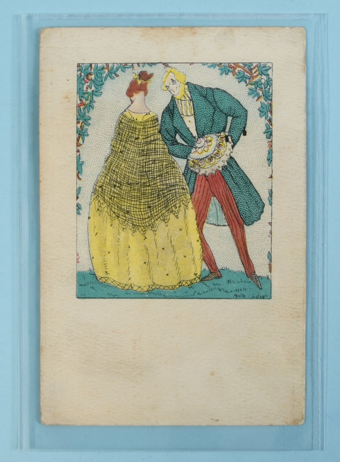 Postkarte "Wiener Werkstätte", Nr. 709