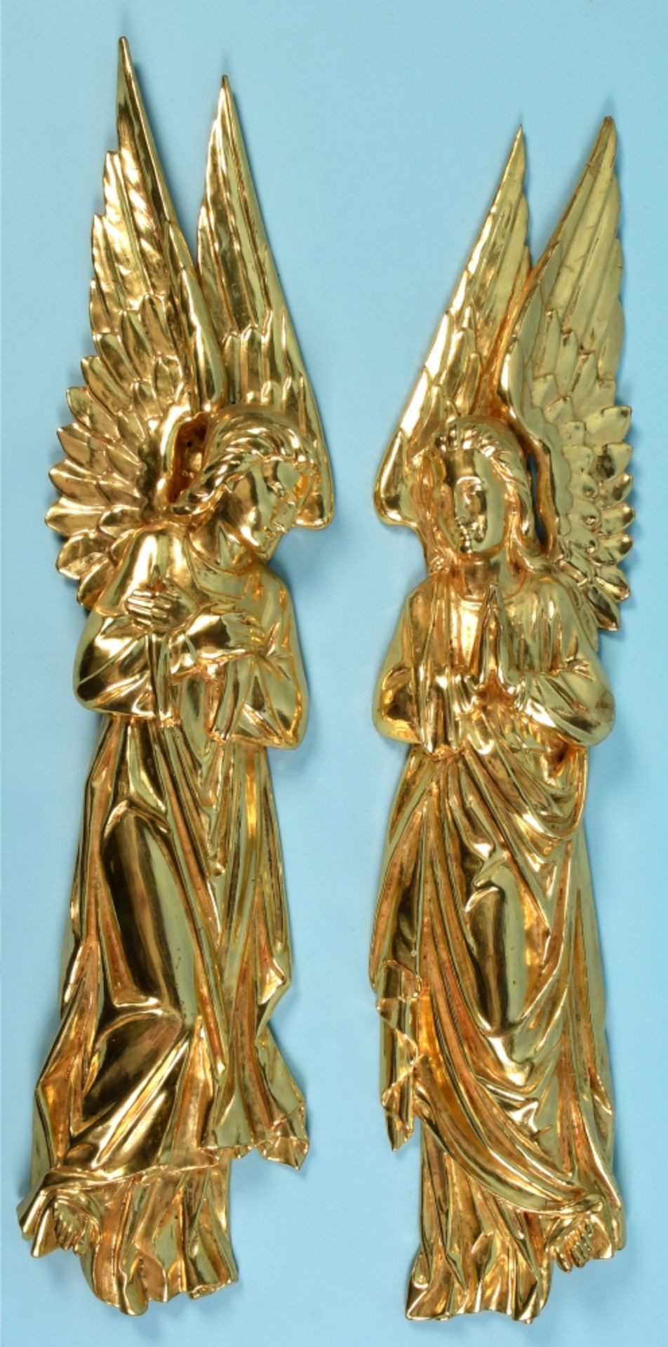 Relieffiguren, 2 Stück - Engel