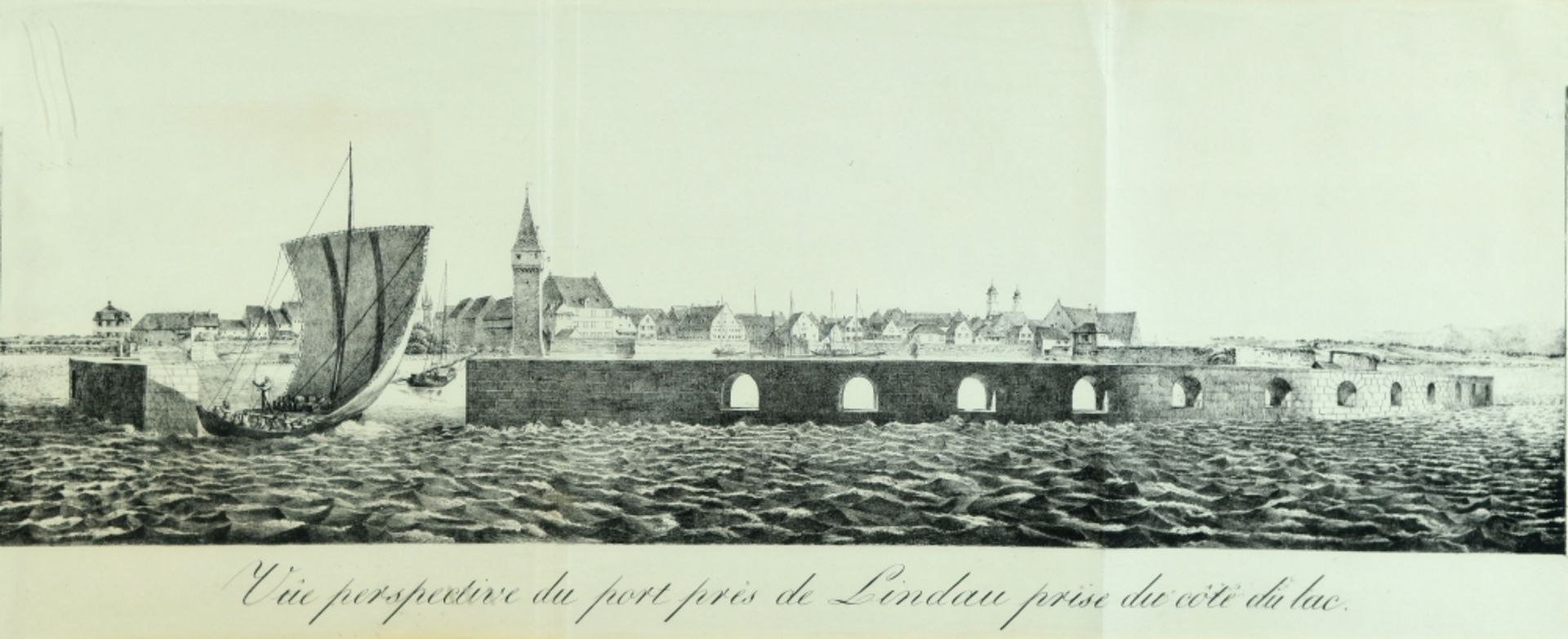 Lindau, Blick über den Hafen - Image 2 of 2