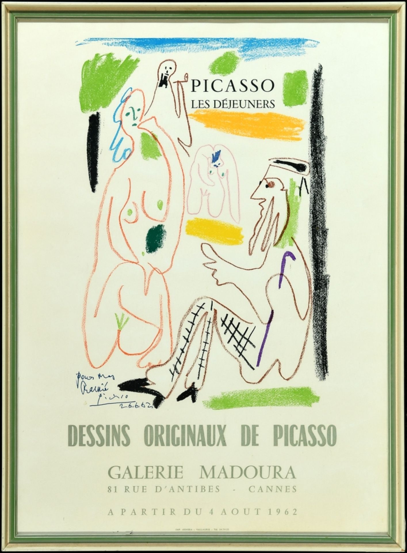 Picasso, Pablo,  1881 Malaga - 1973 Mougins